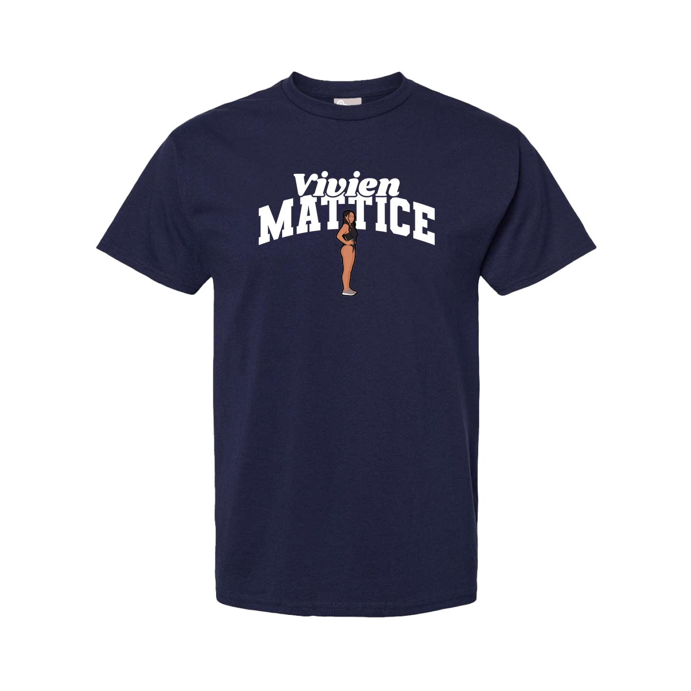 Youth Tee — Signature Arch in Navy