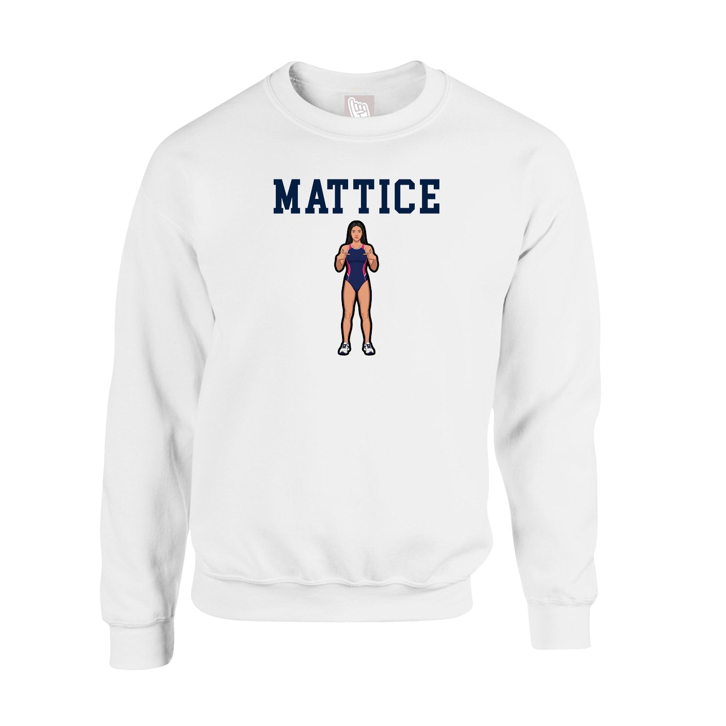 Fleece Crew — Shirsey in White
