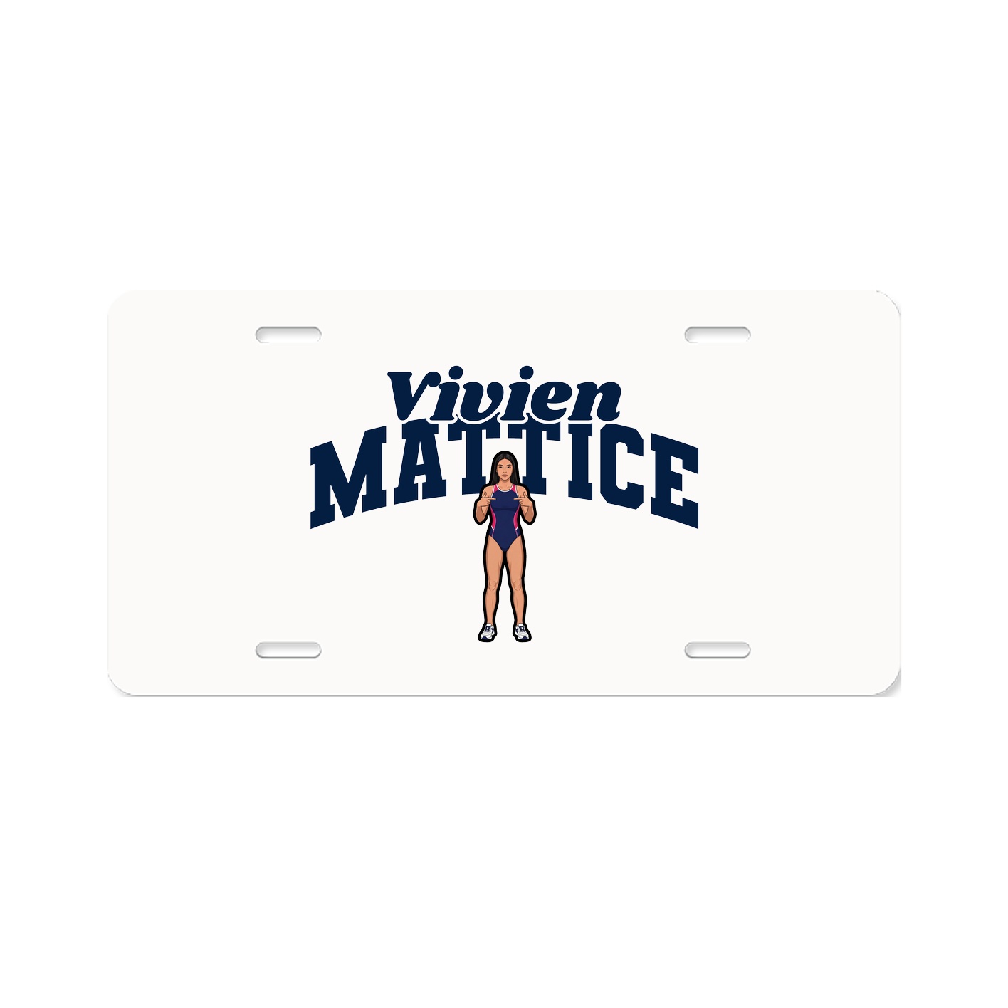 License Plate — Signature Arch in Classic