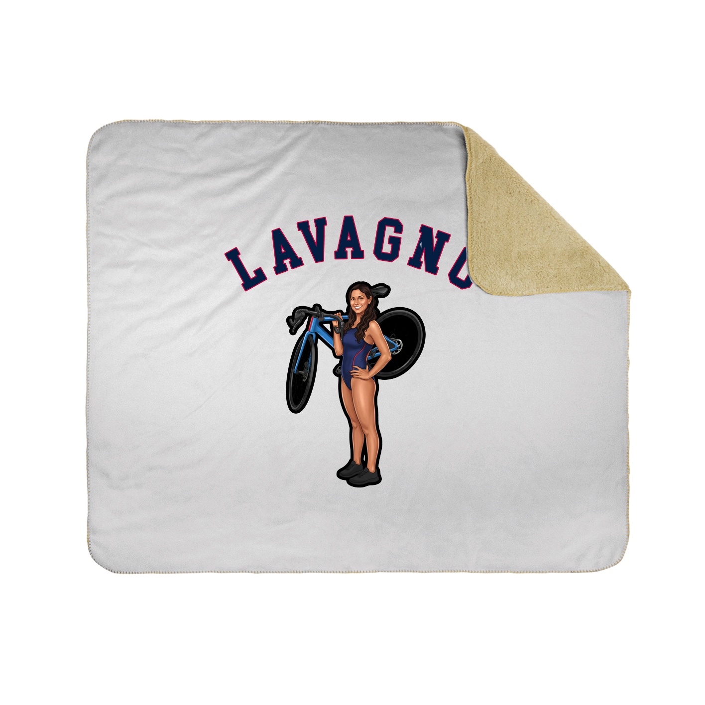 Throw Blanket — Shirsey Arch in White