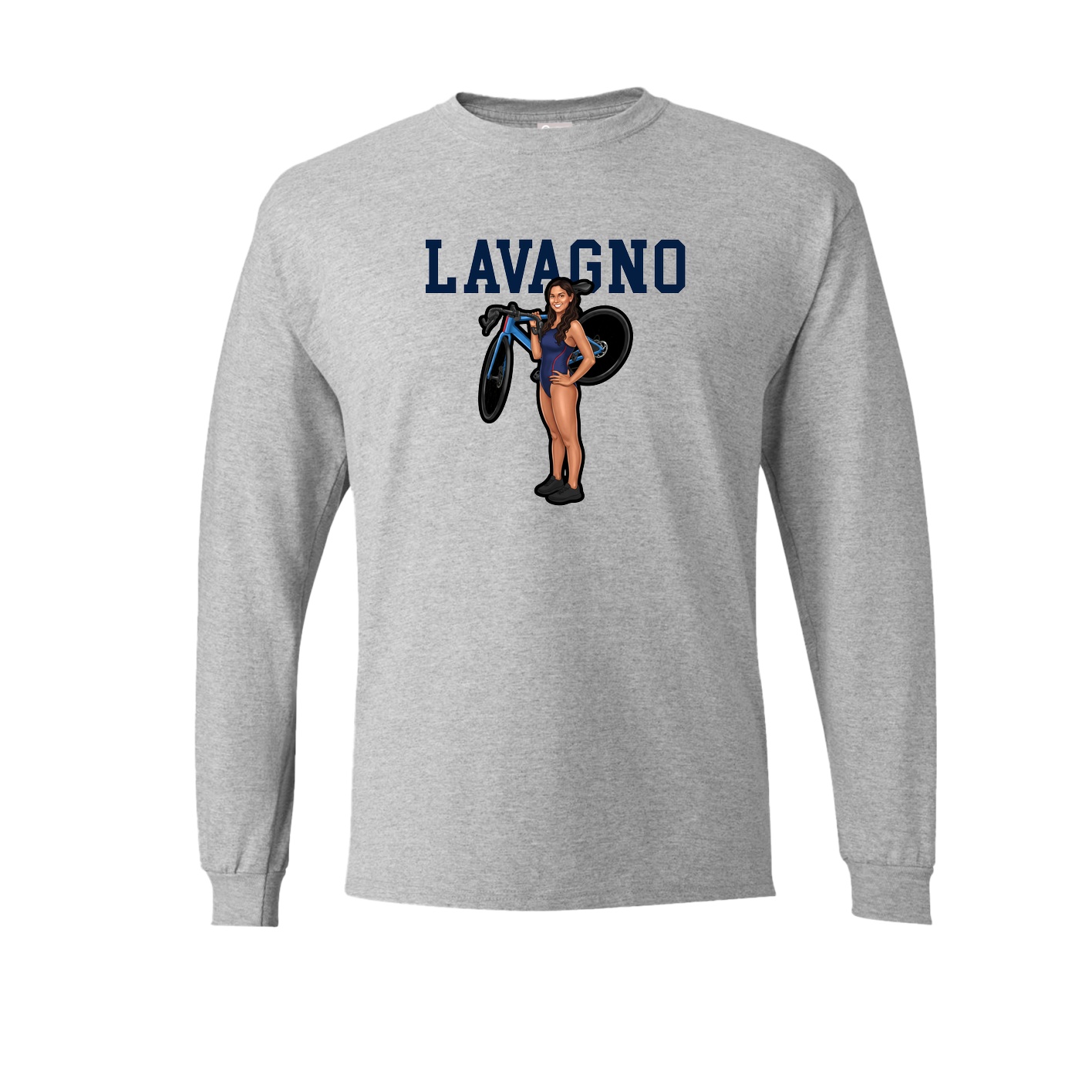 Long Sleeve Tee — Shirsey in Grey
