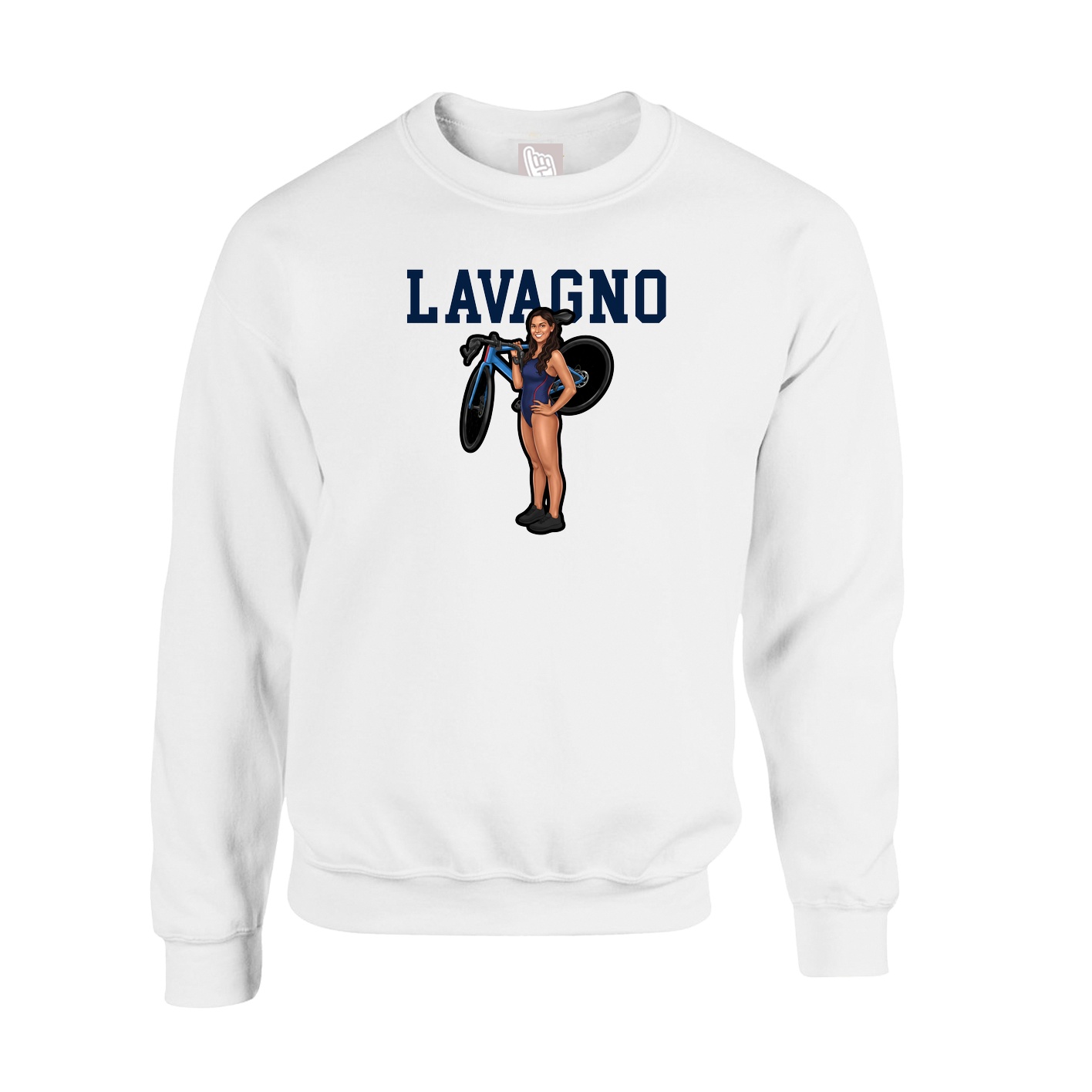 Fleece Crew — Shirsey in White