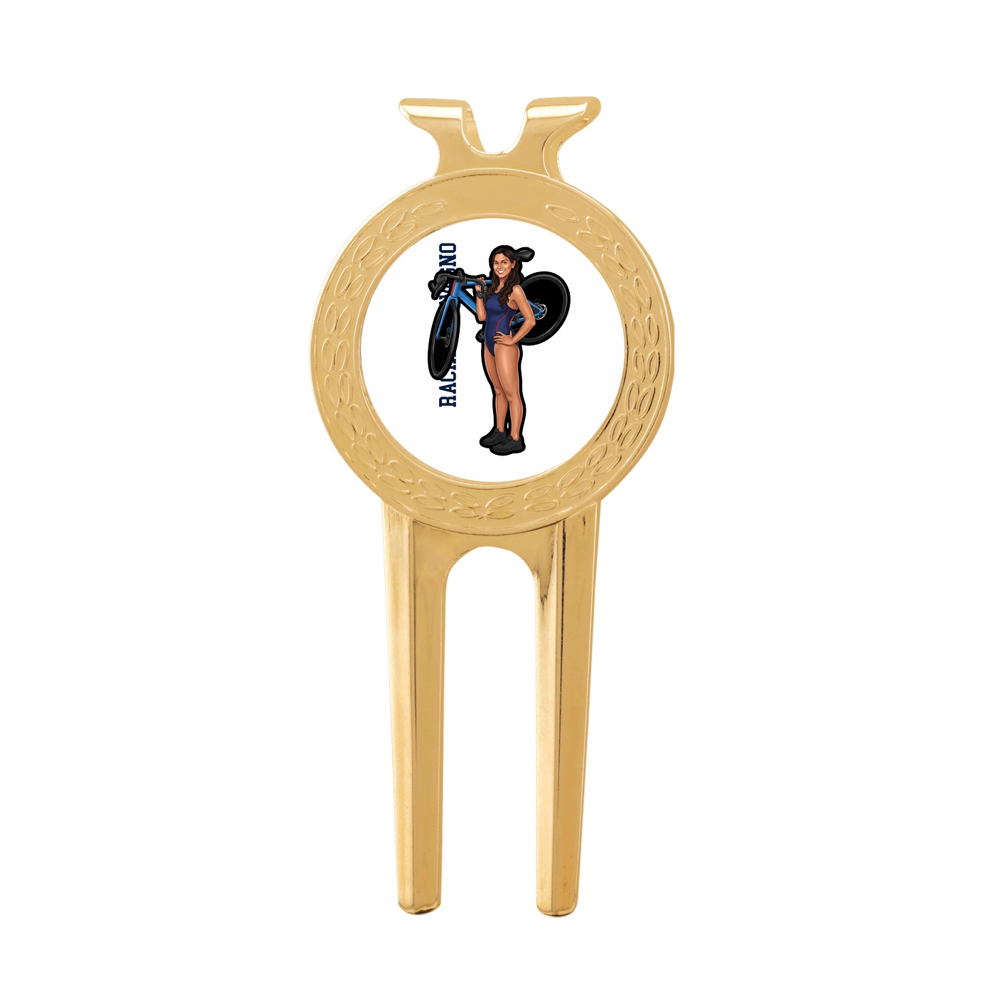 Divot Tool with Ball Marker — Name Vertical in Classic