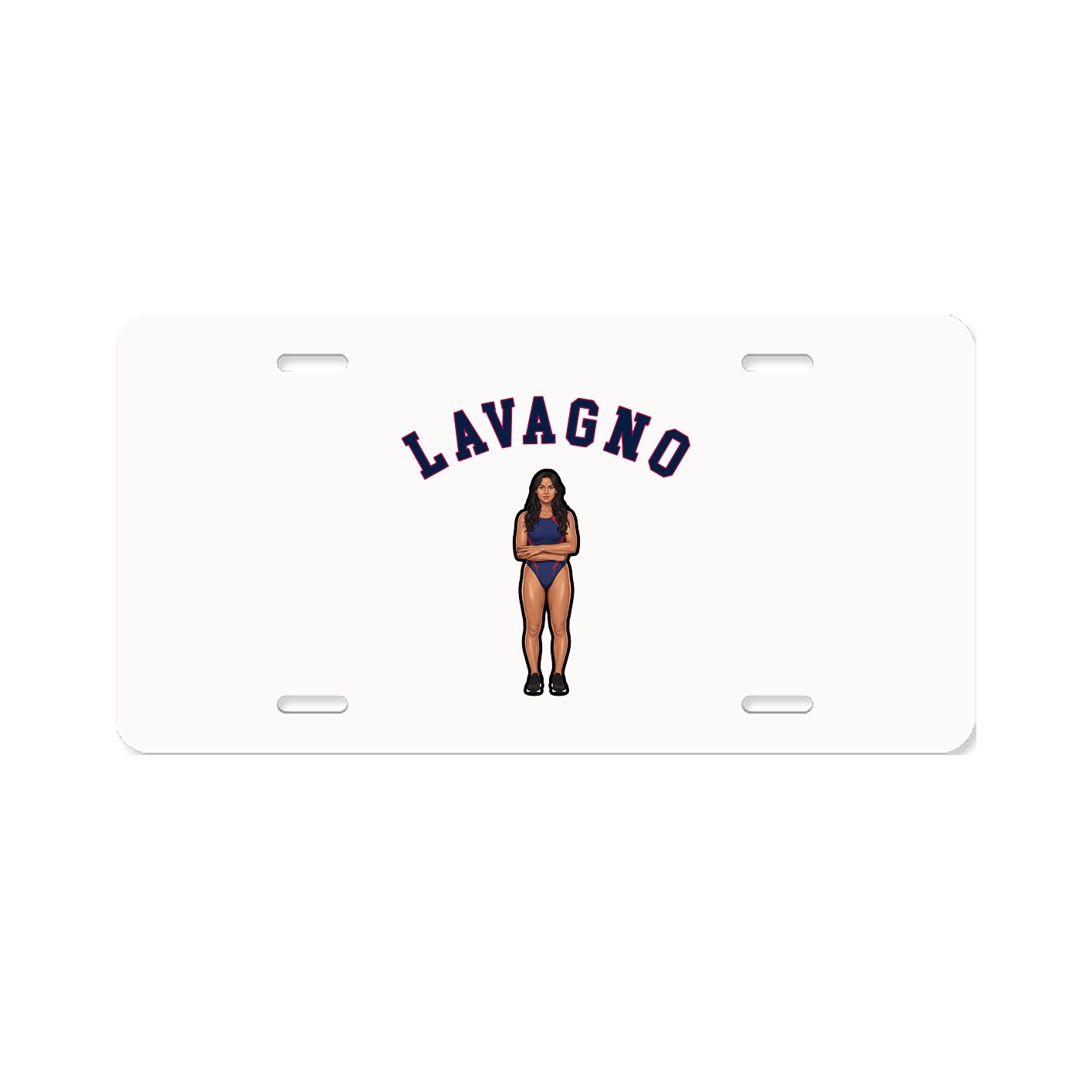 License Plate — Shirsey Arch in Classic