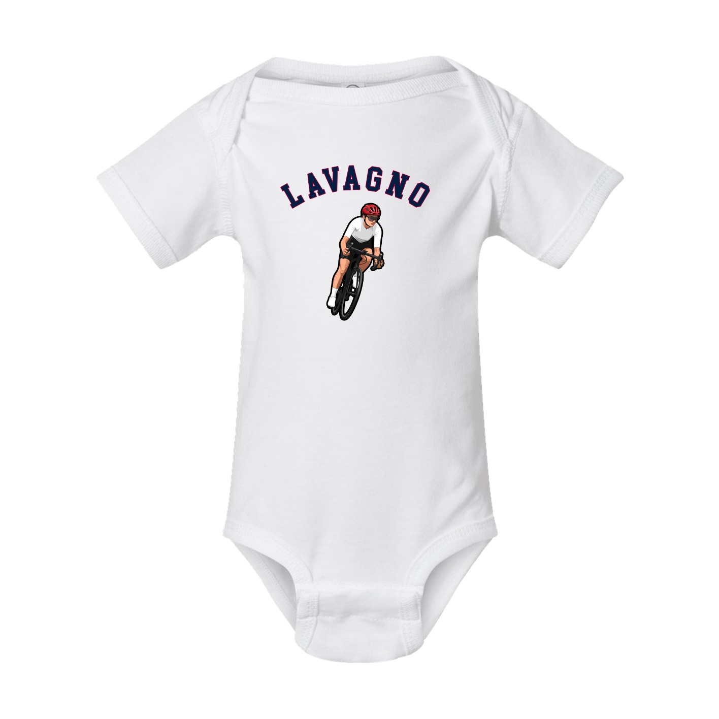 Baby Onesie — Shirsey Arch in White