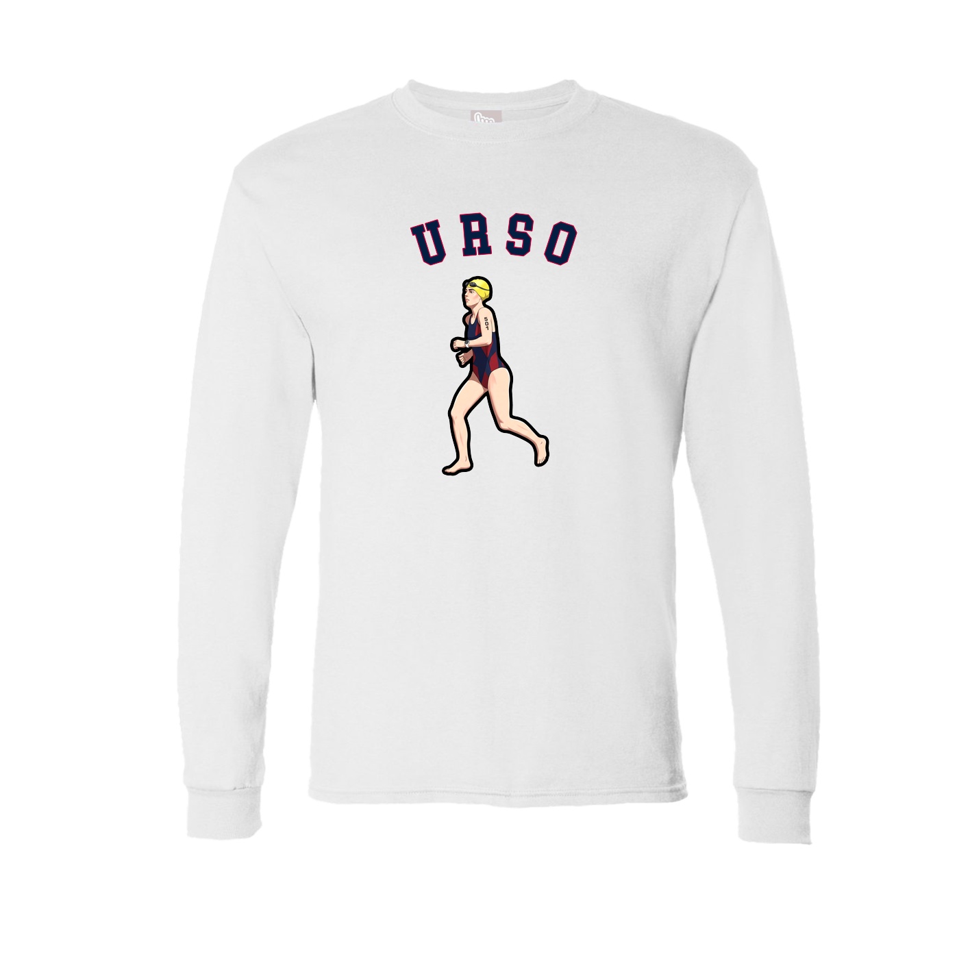 Long Sleeve Tee — Shirsey Arch in White