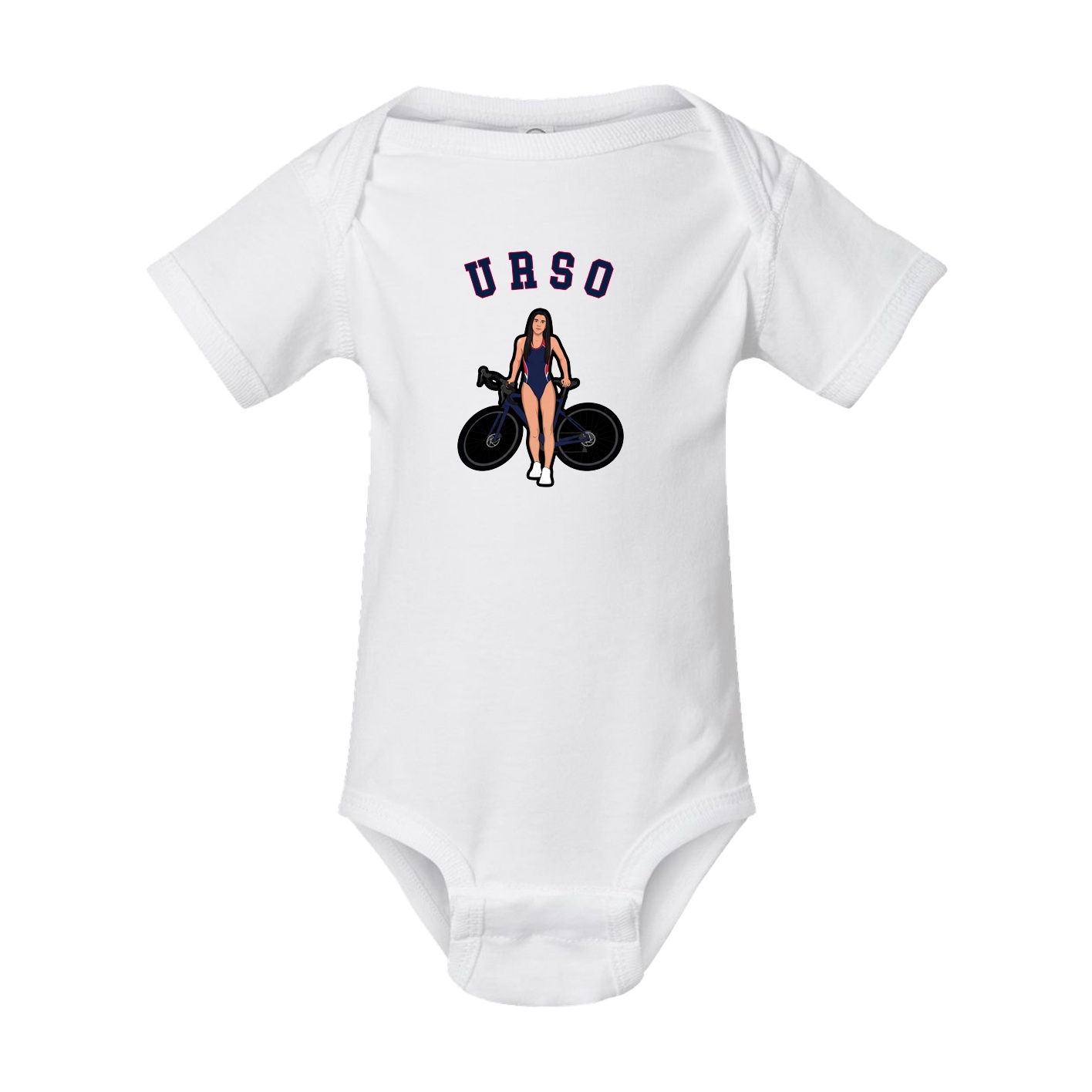 Baby Onesie — Shirsey Arch in White