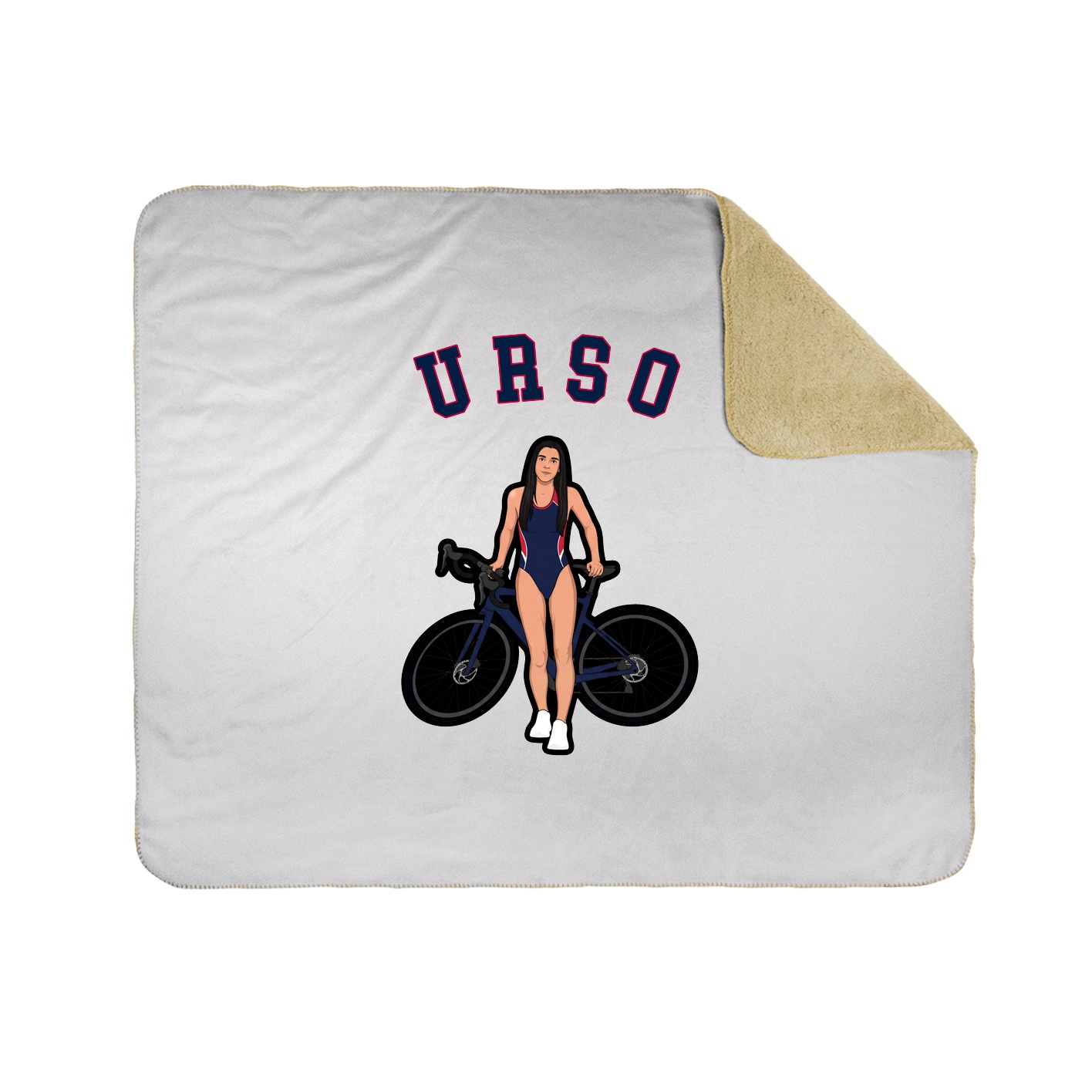 Throw Blanket — Shirsey Arch in White