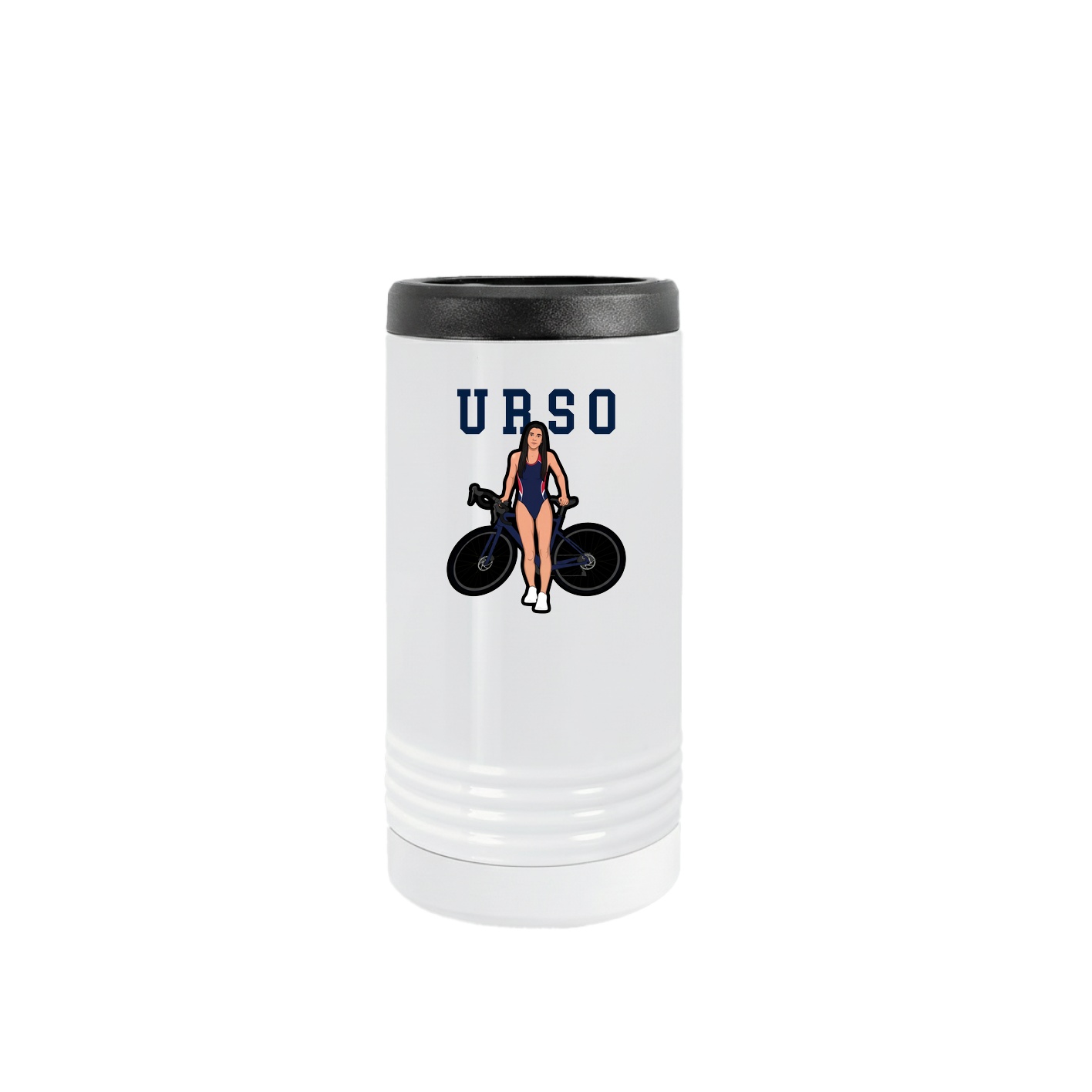 Slim Beverage Holder — Shirsey in White