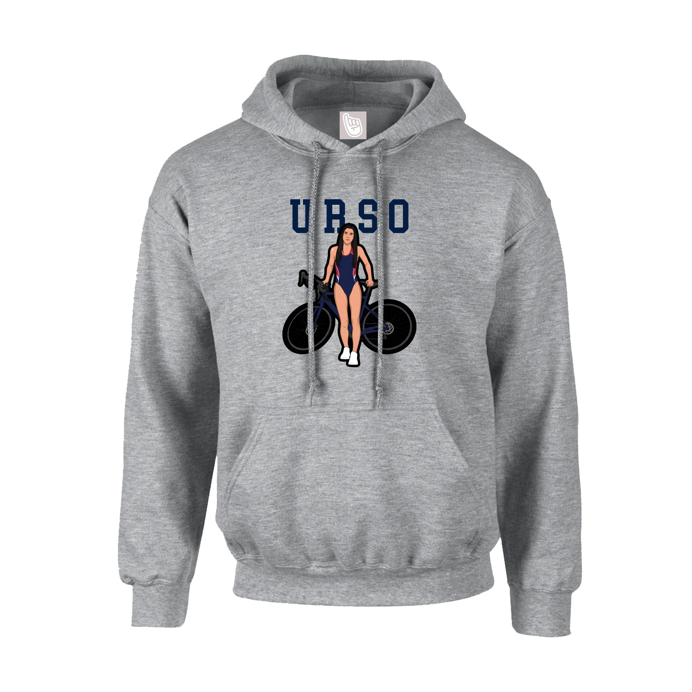 Hoodie — Shirsey in Grey
