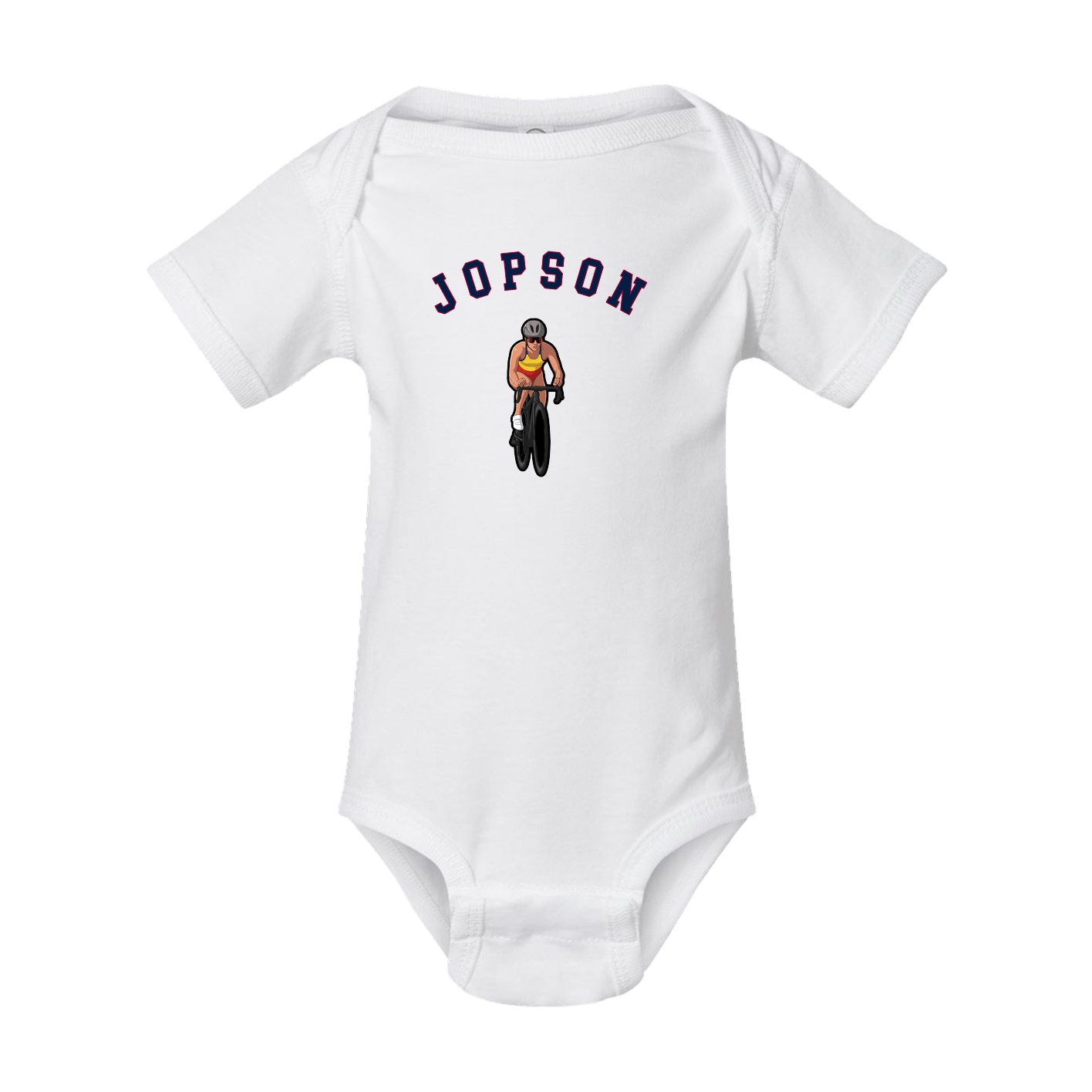 Baby Onesie — Shirsey Arch in White
