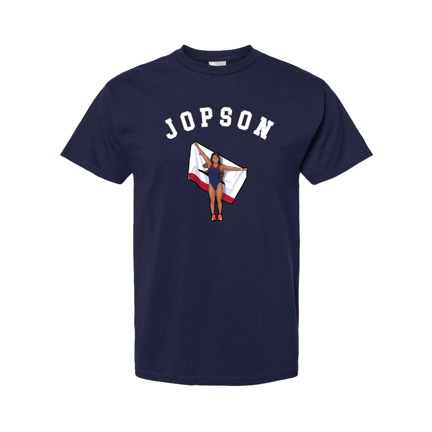 Youth Tee — Shirsey Arch in Navy