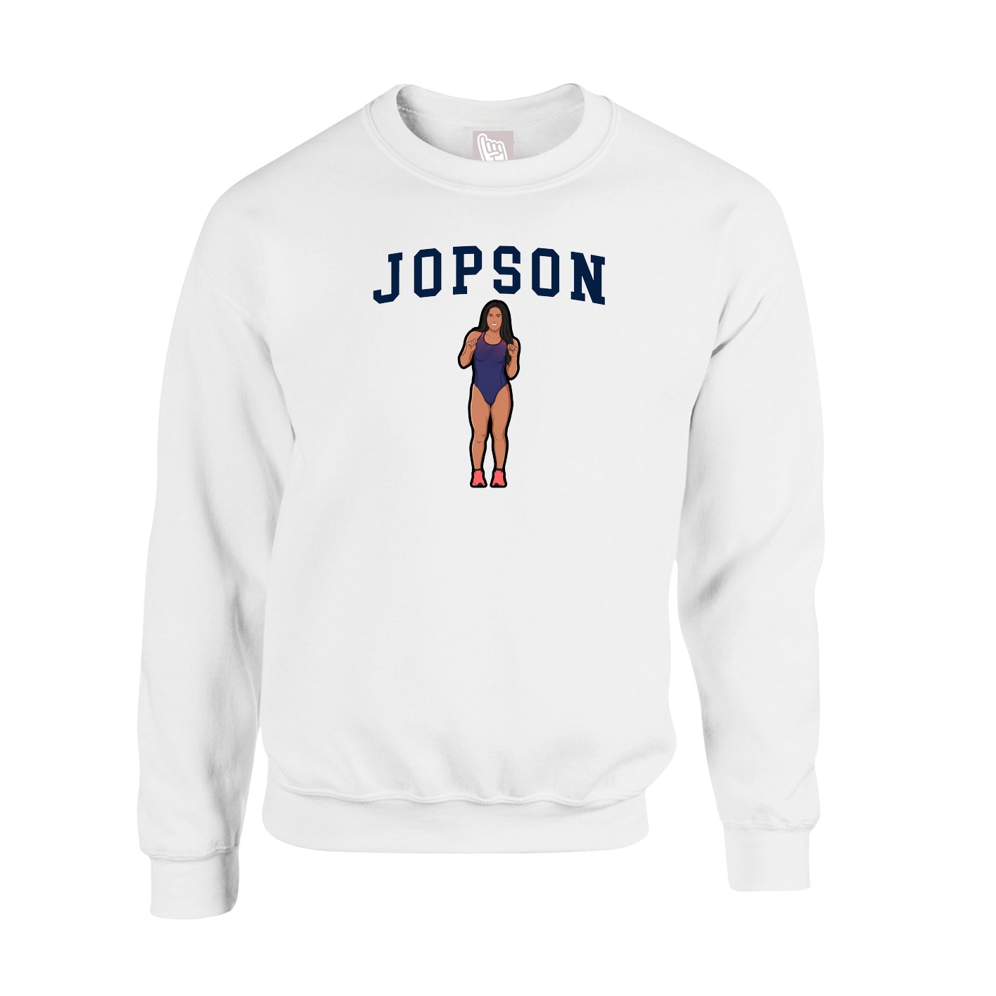 Fleece Crew — Shirsey in White
