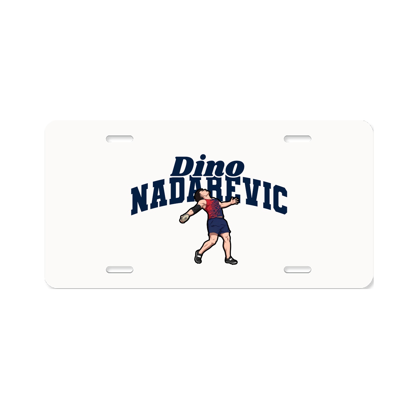 License Plate — Signature Arch in Classic