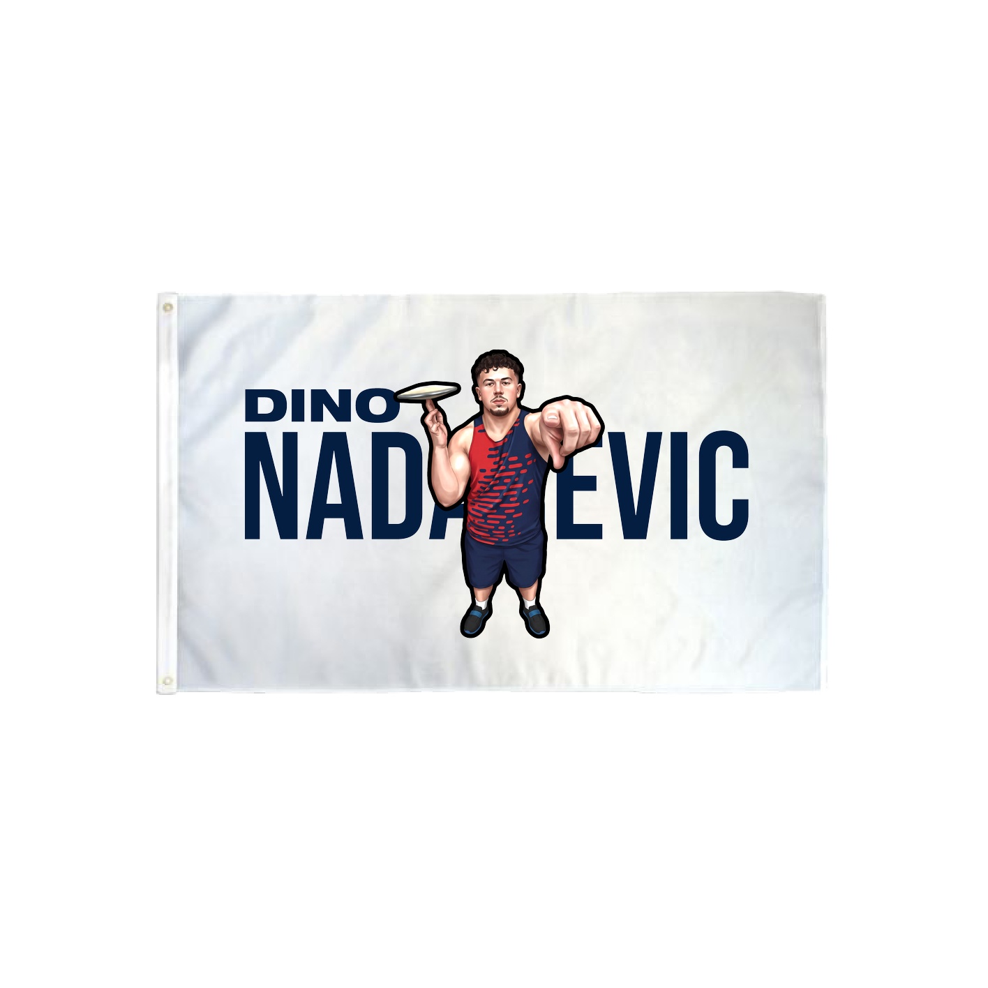 3x5 Flag — Player Name in Classic