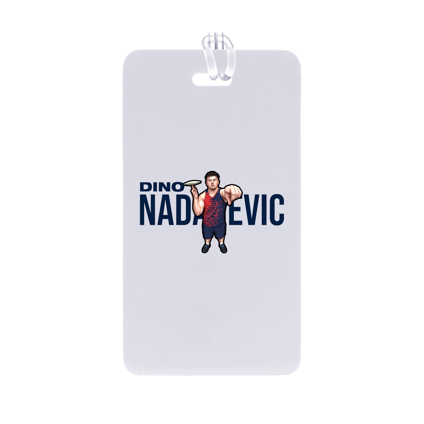 Bag Tag — Player Name in Classic
