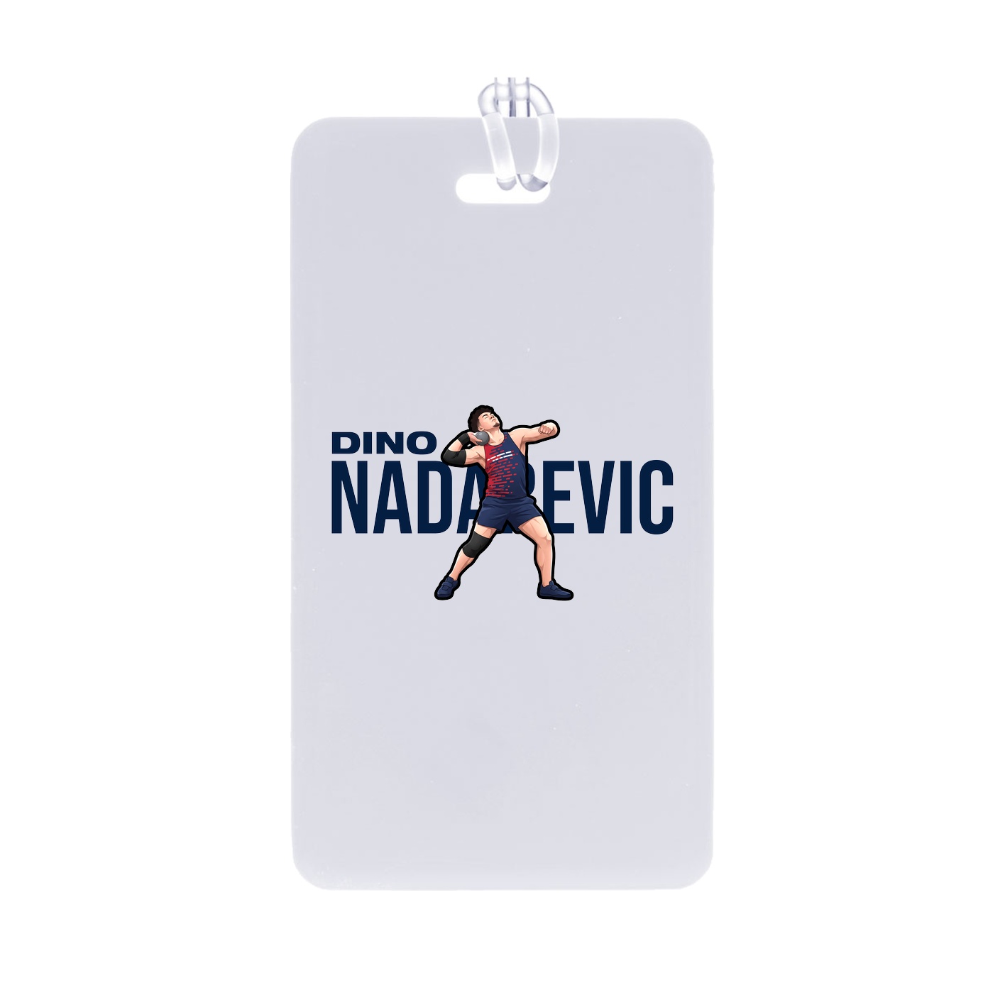 Bag Tag — Player Name in Classic