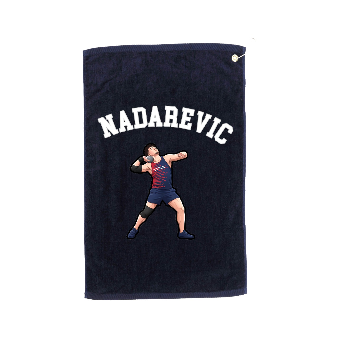 Golf Towel — Shirsey Arch in Navy