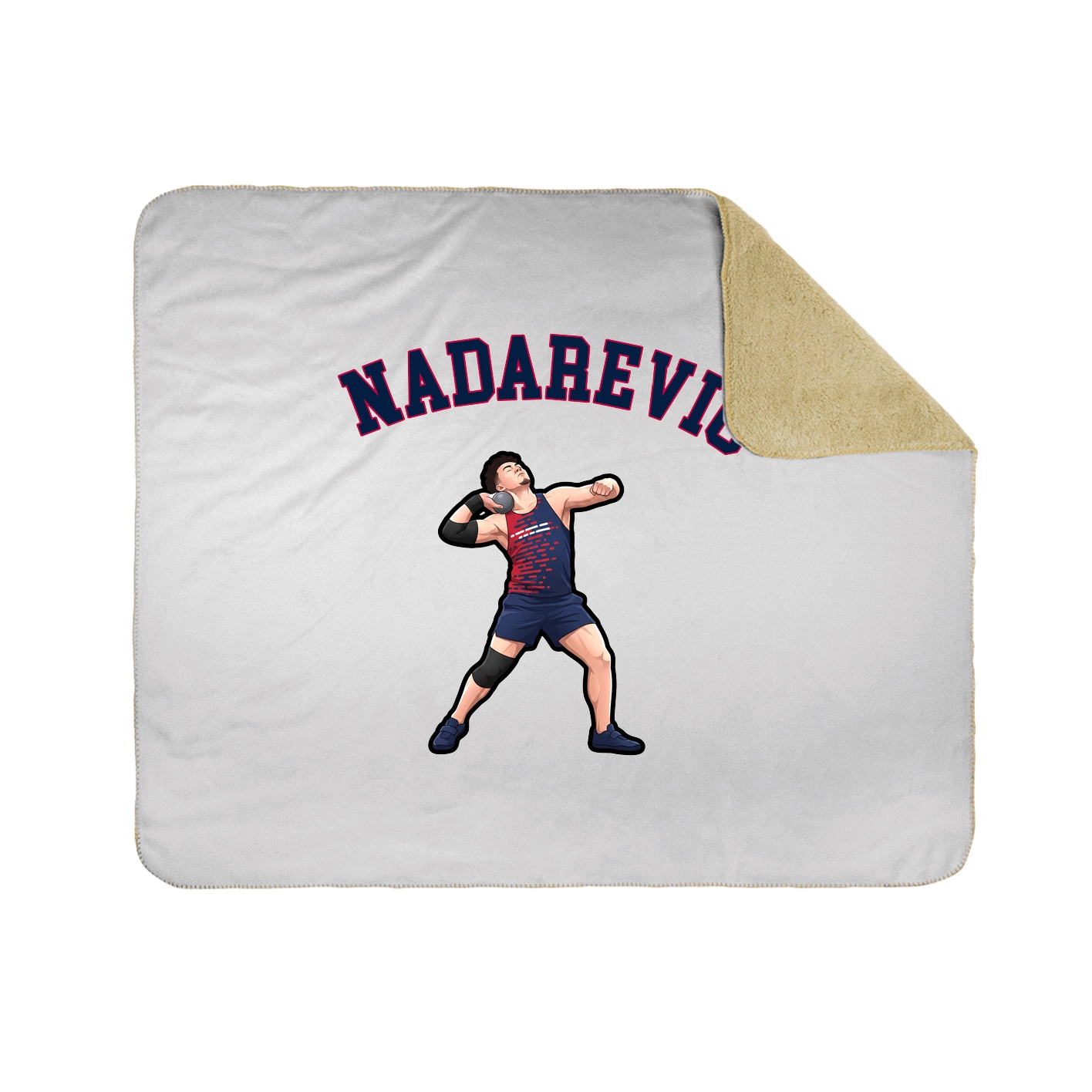 Throw Blanket — Shirsey Arch in White
