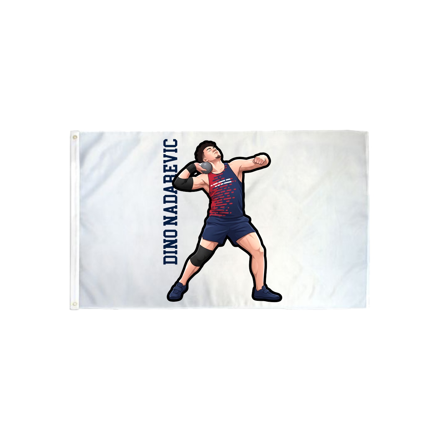 3x5 Flag — Name Vertical in Classic