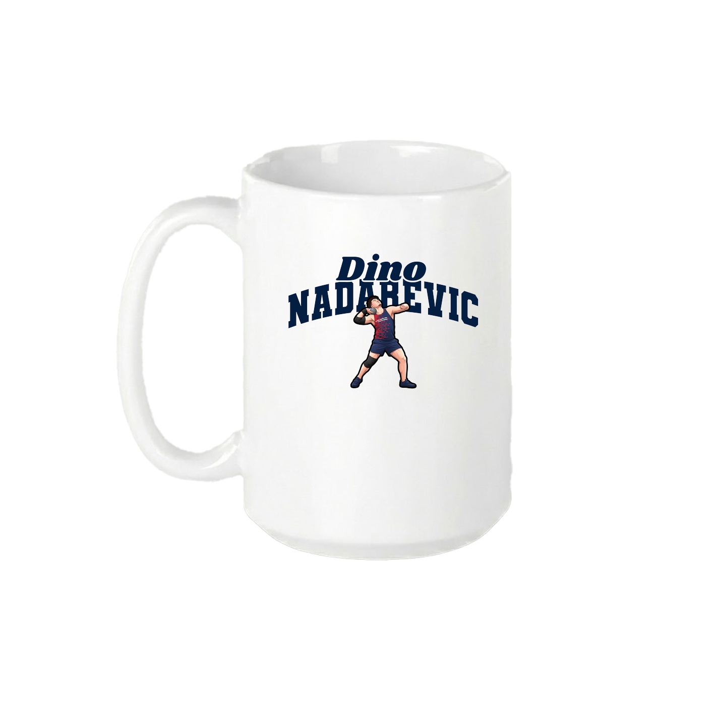 15oz Coffee Mug — Signature Arch in White