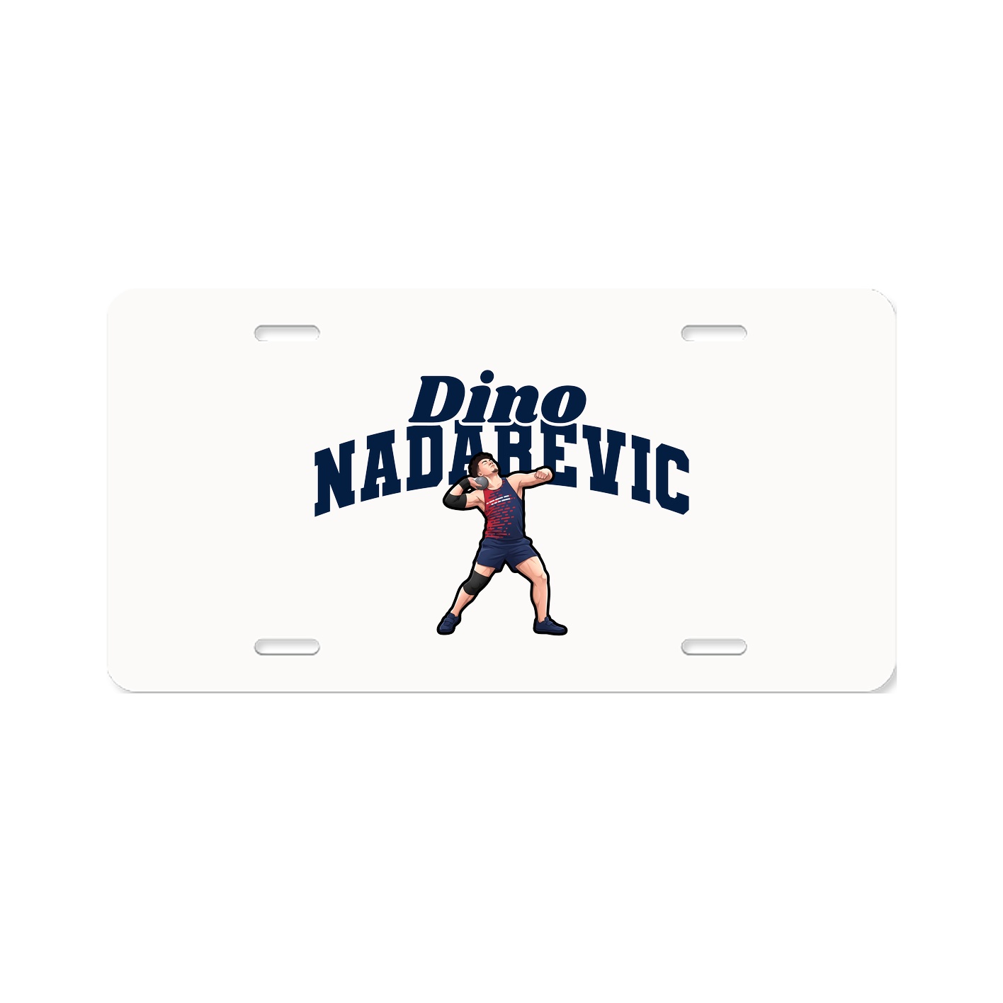 License Plate — Signature Arch in Classic