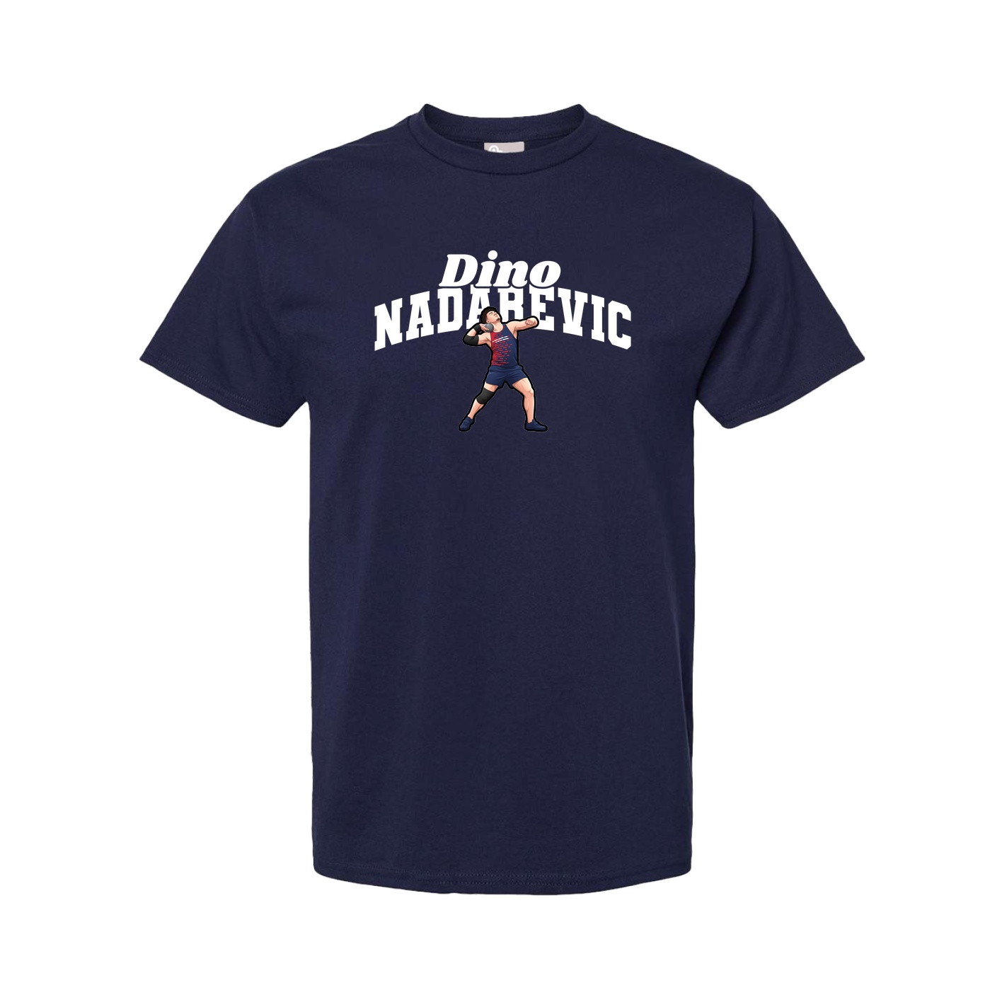 Youth Tee — Signature Arch in Navy