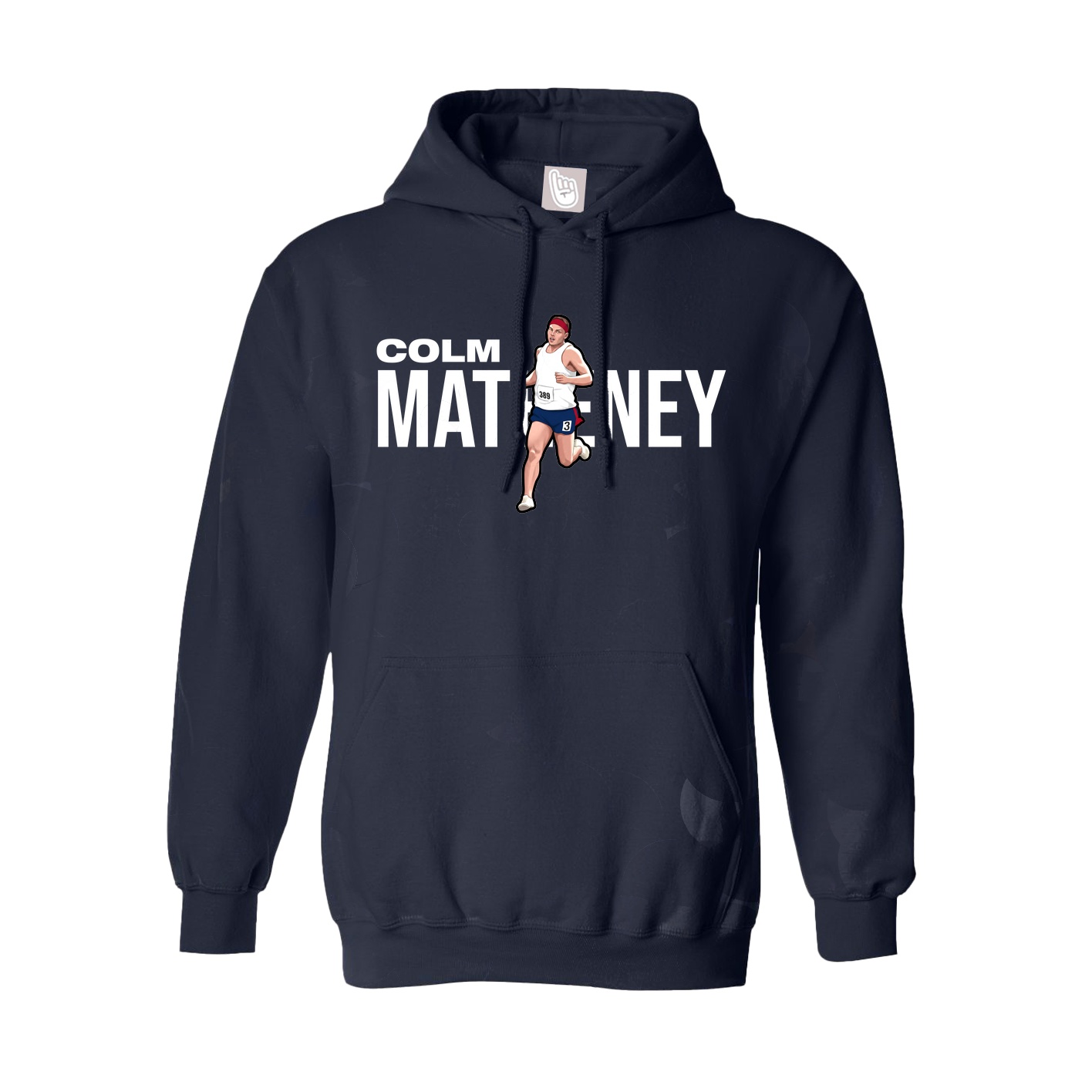 Hoodie — Player Name in Navy