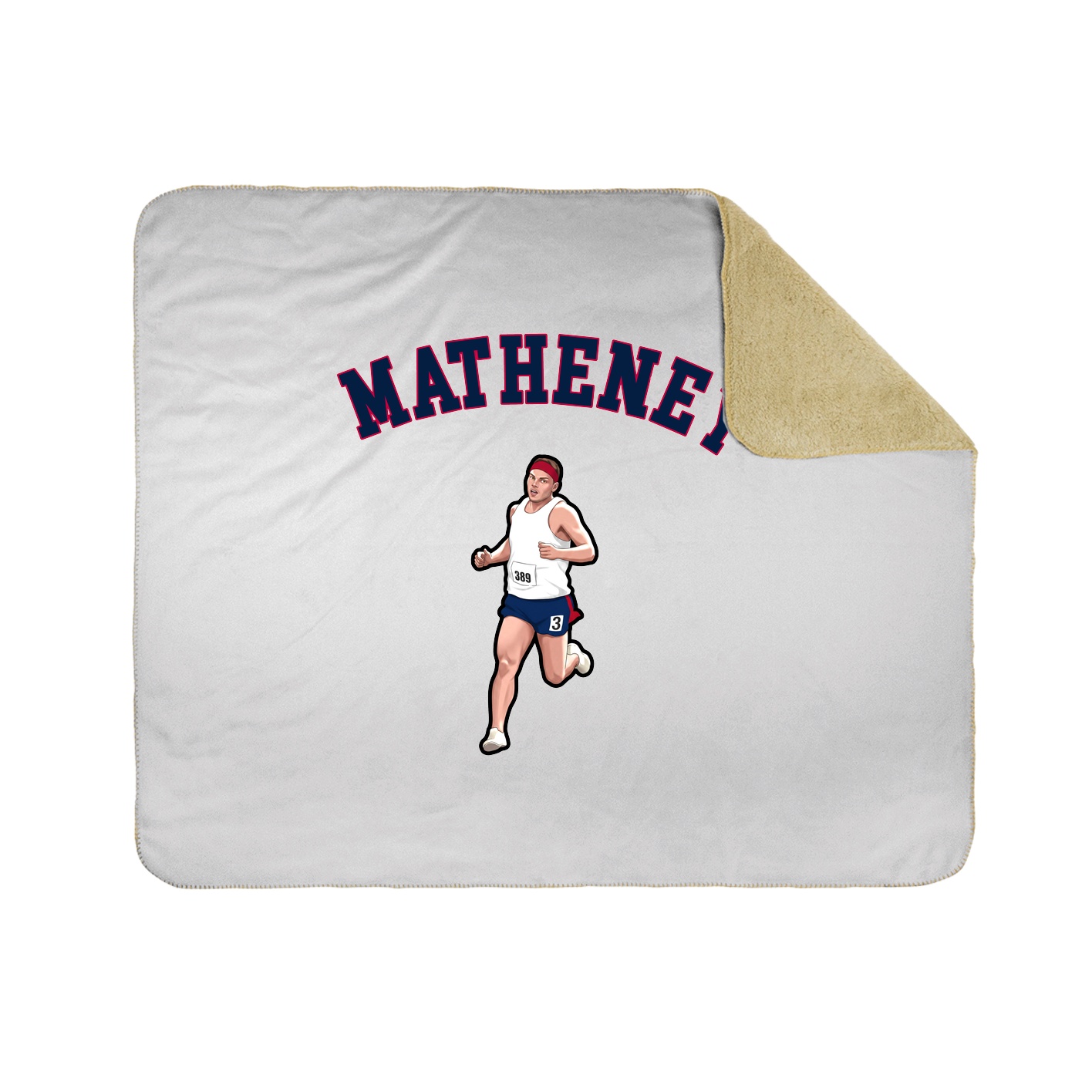 Throw Blanket — Shirsey Arch in White