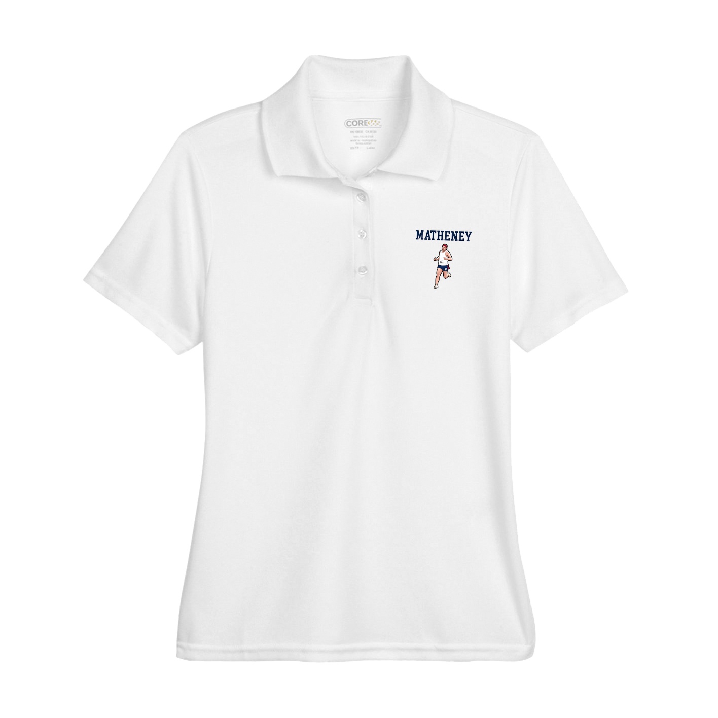Womens Performance Polo — Shirsey in White
