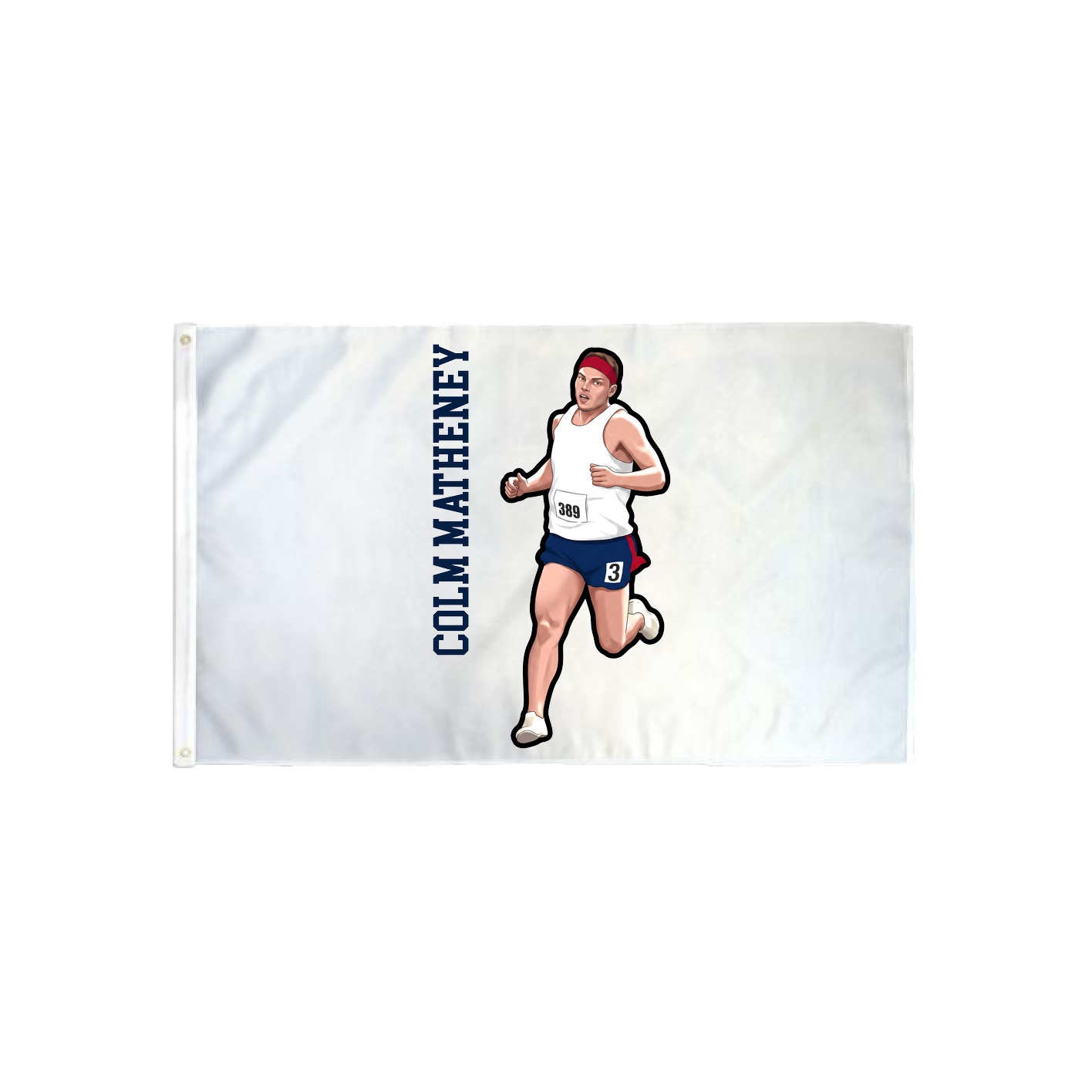 3x5 Flag — Name Vertical in Classic