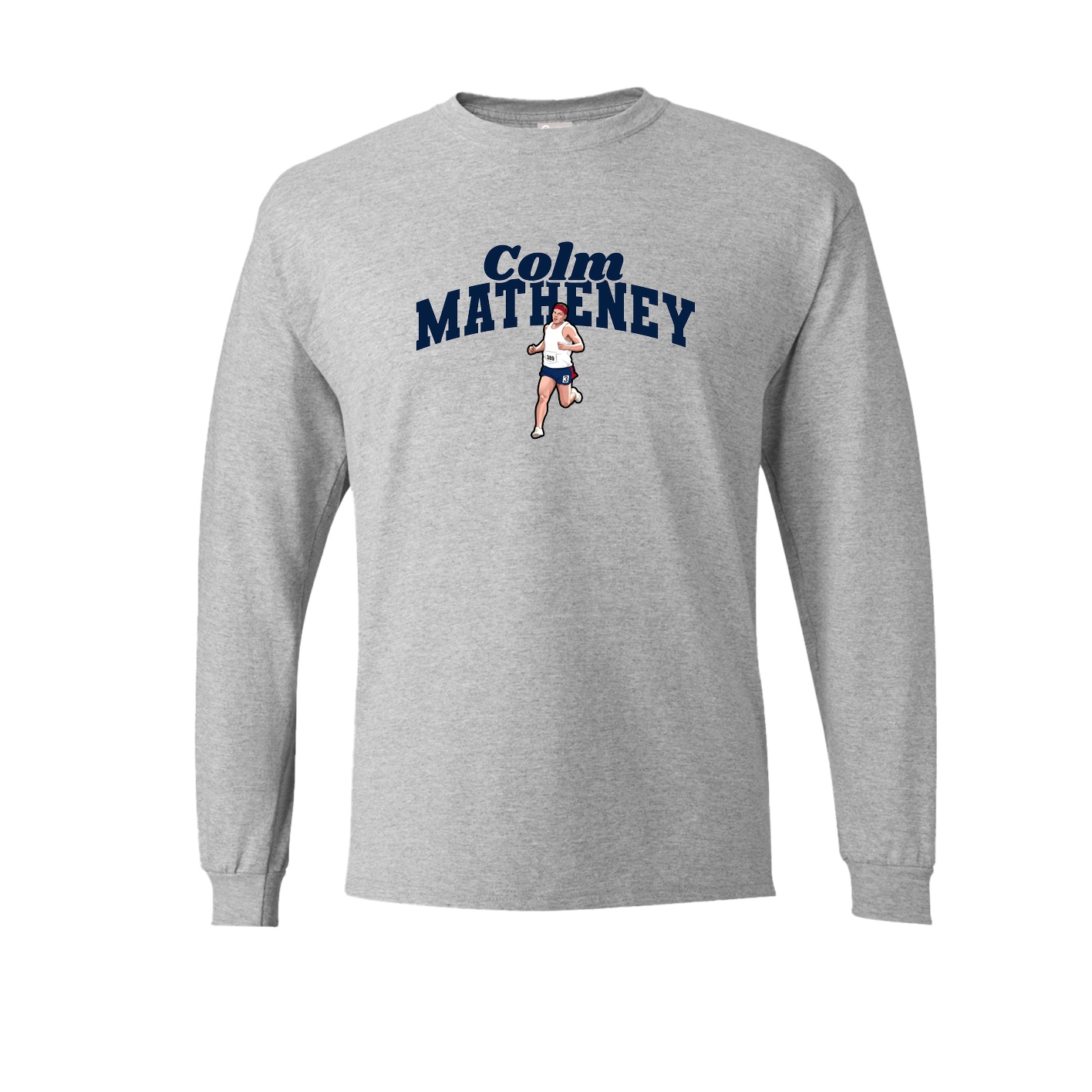 Long Sleeve Tee — Signature Arch in Grey