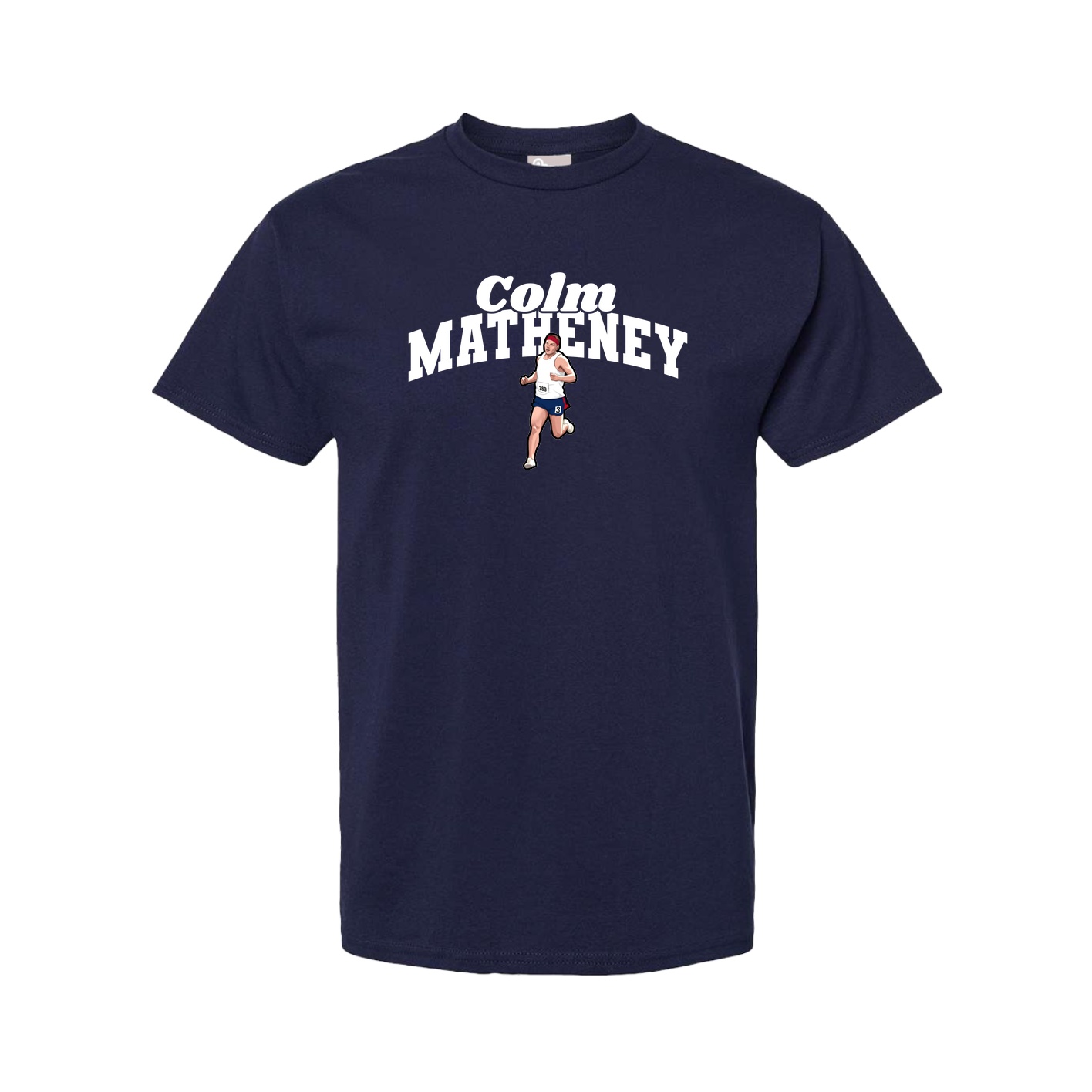 Youth Tee — Signature Arch in Navy