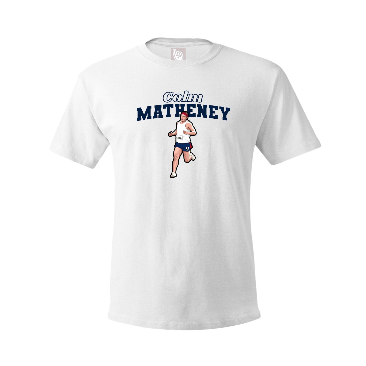 Tee — Name Arch in White