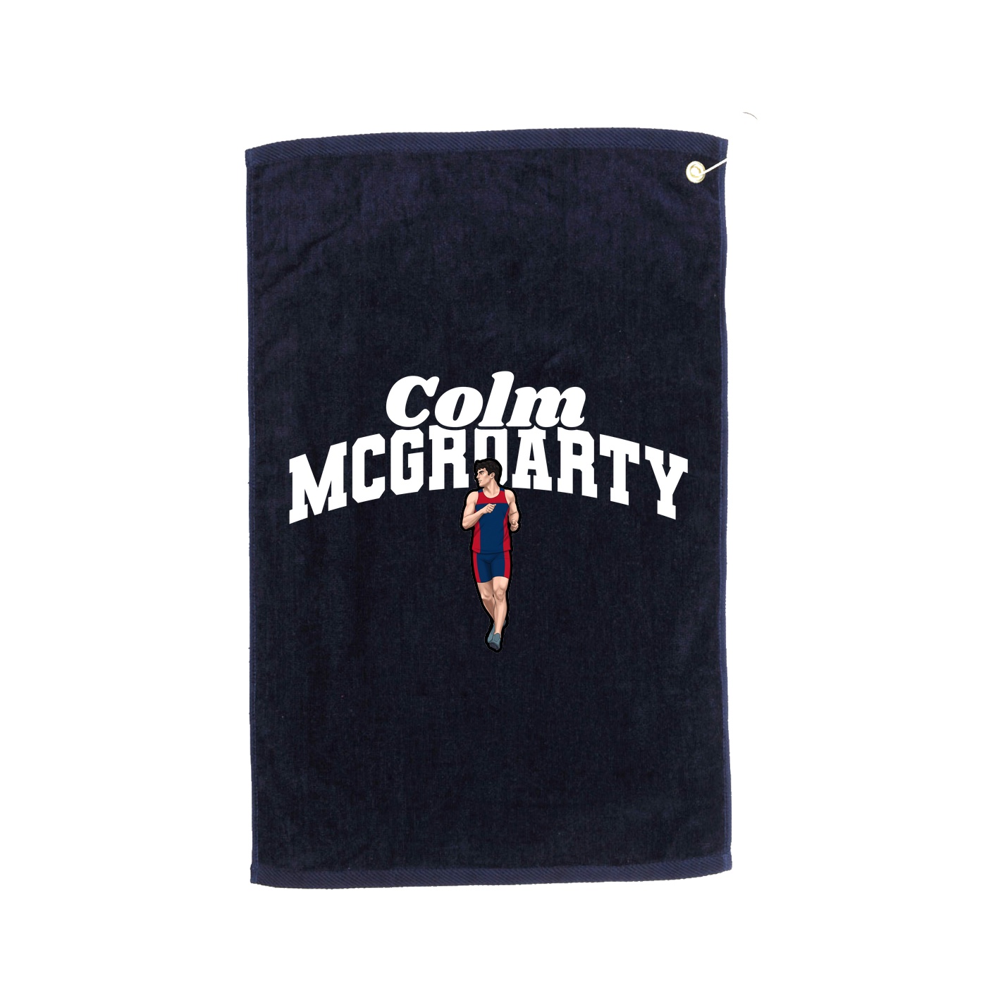 Golf Towel — Signature Arch in Navy