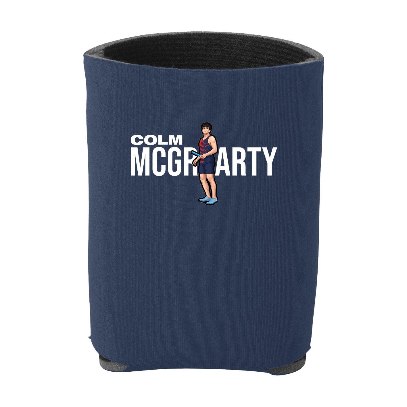 Can Holder — Player Name in Navy