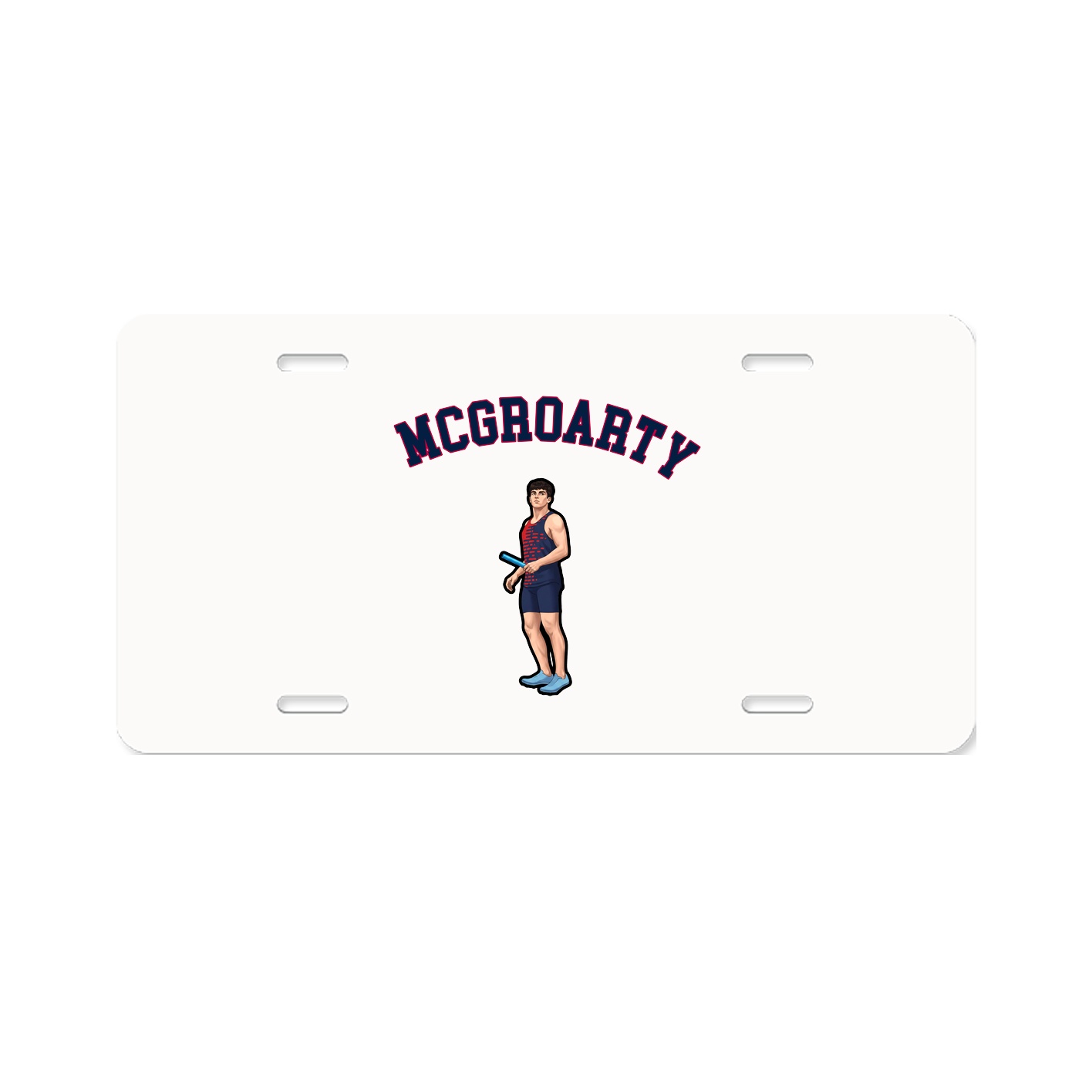 License Plate — Shirsey Arch in Classic