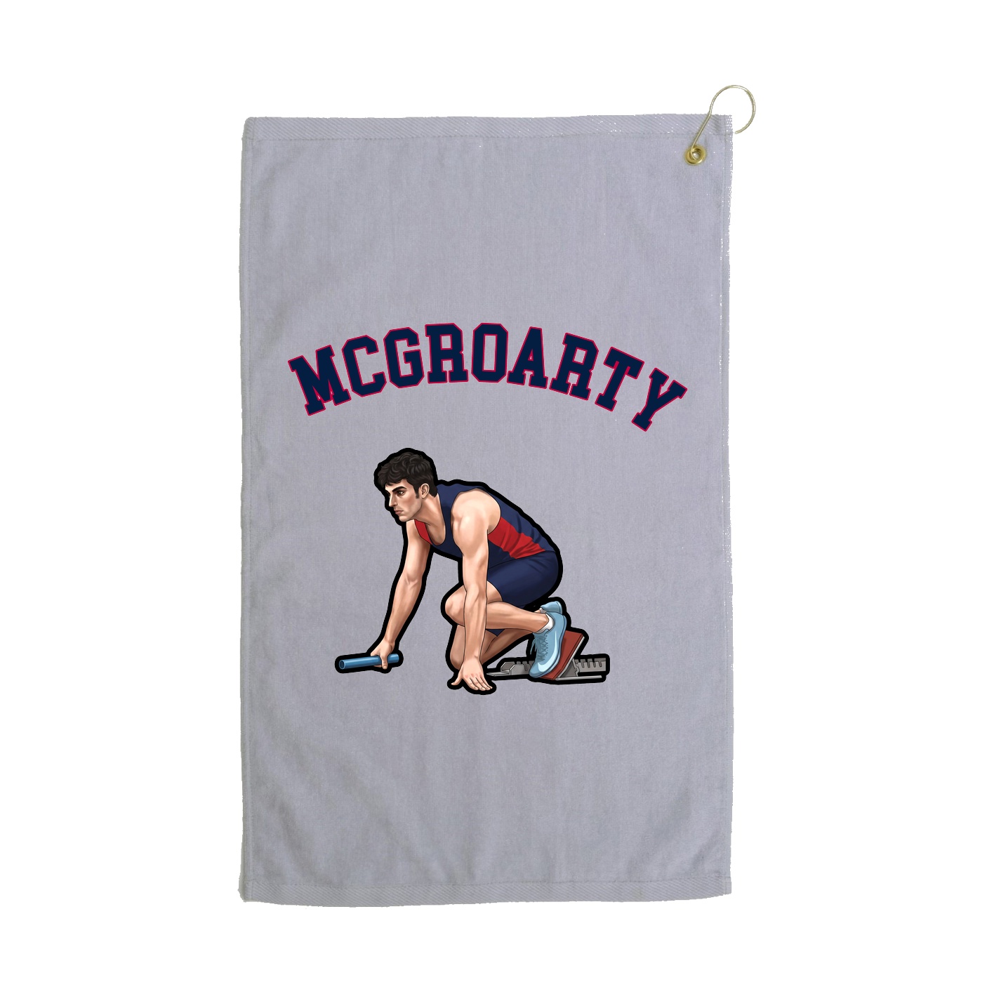 Golf Towel — Shirsey Arch in Grey