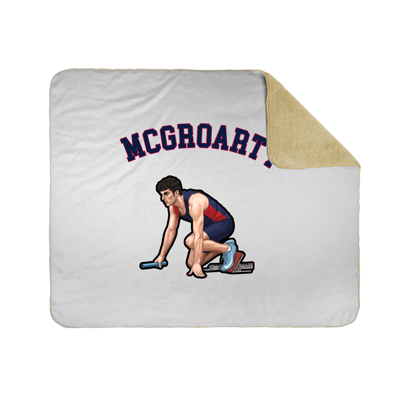 Throw Blanket — Shirsey Arch in White