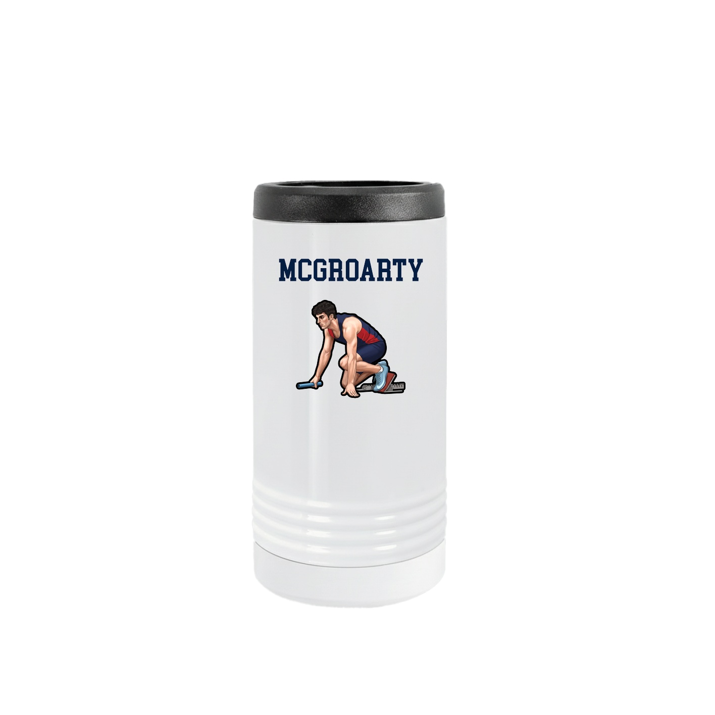 Slim Beverage Holder — Shirsey in White