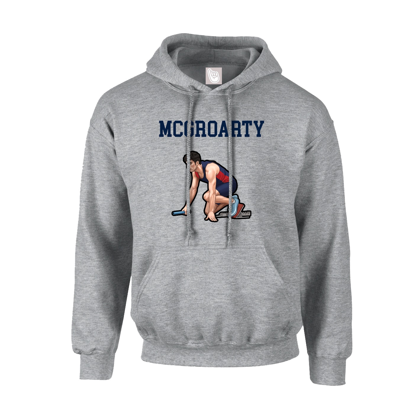 Hoodie — Shirsey in Grey