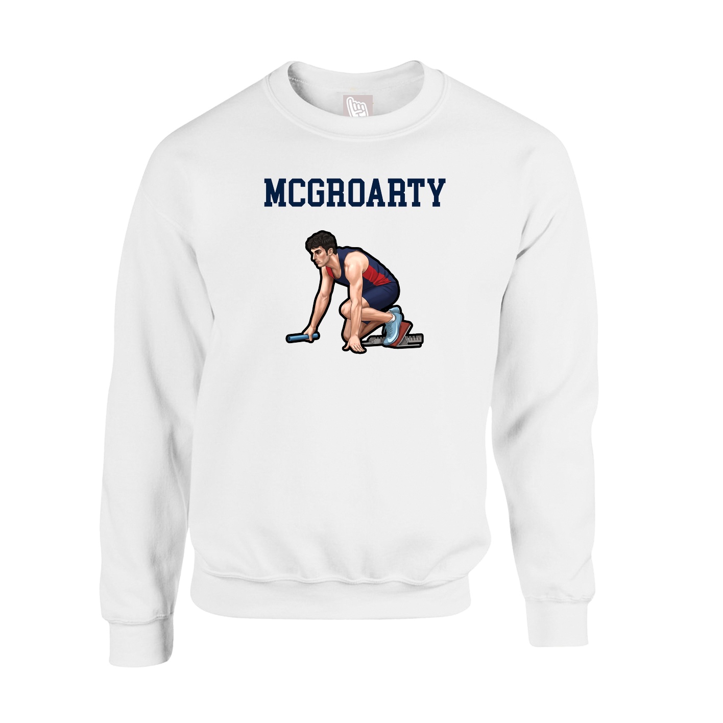 Fleece Crew — Shirsey in White