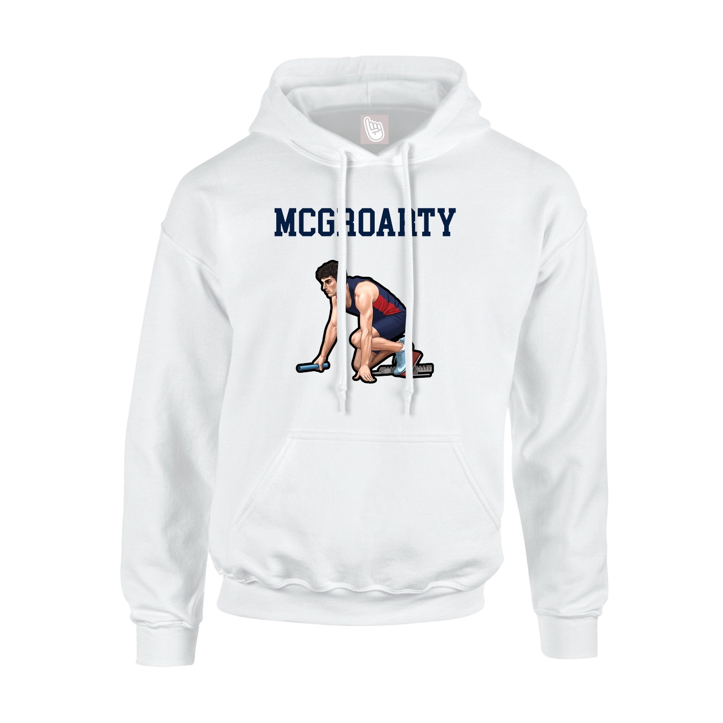 Youth Hoodie — Shirsey in White
