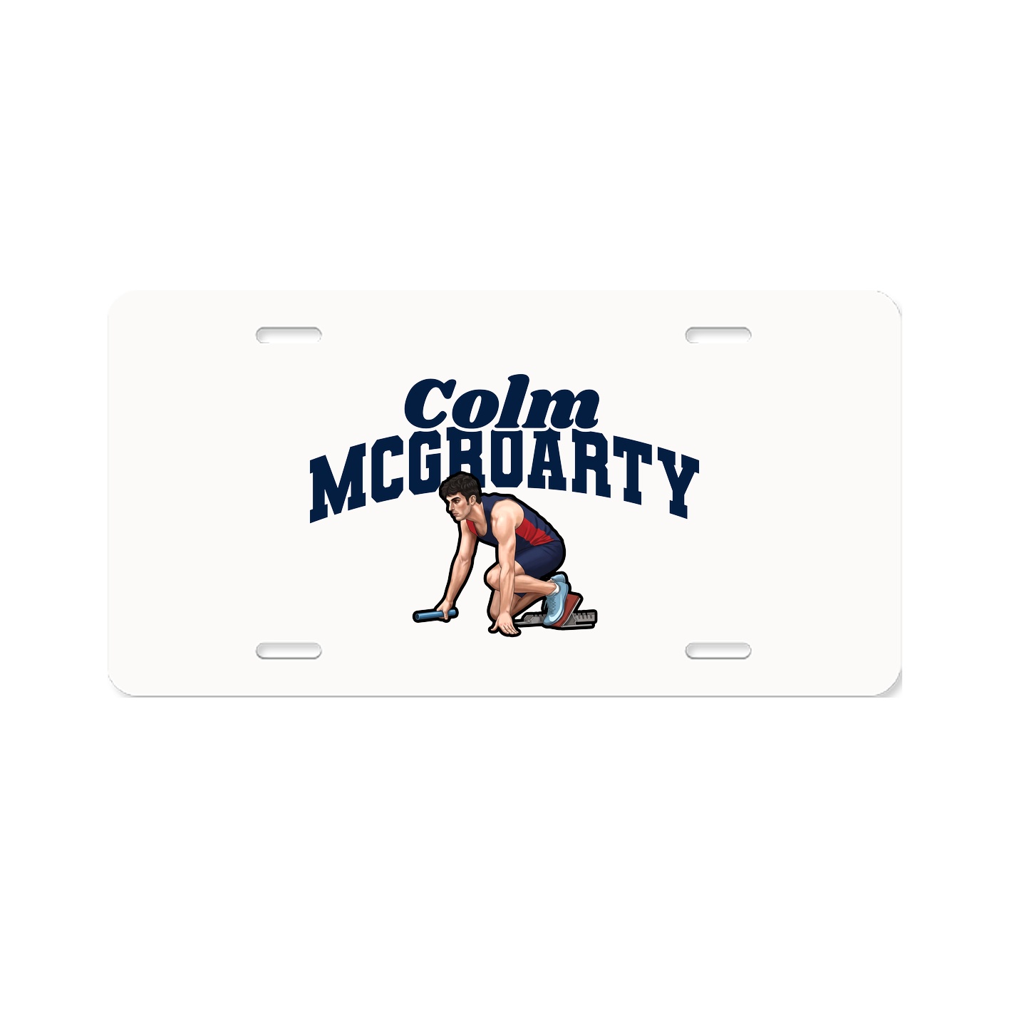 License Plate — Signature Arch in Classic