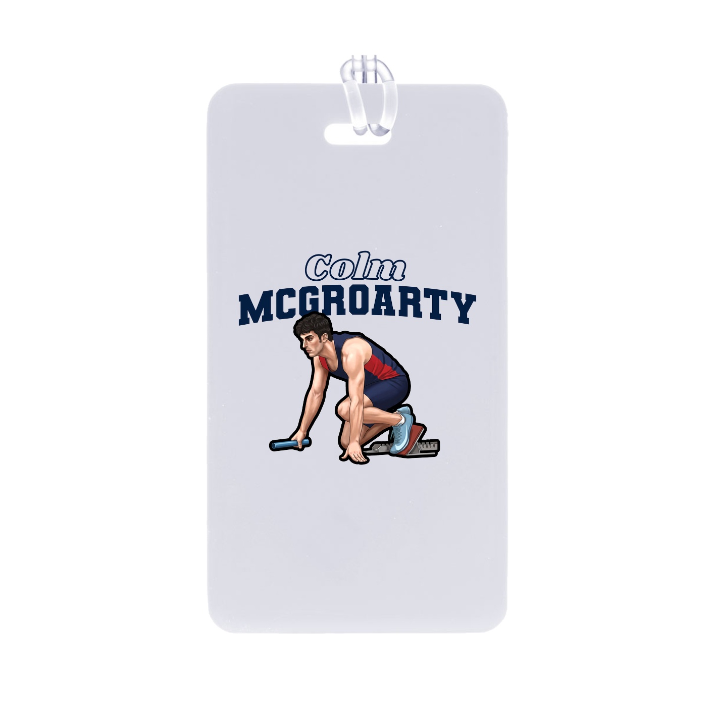 Bag Tag — Name Arch in Classic