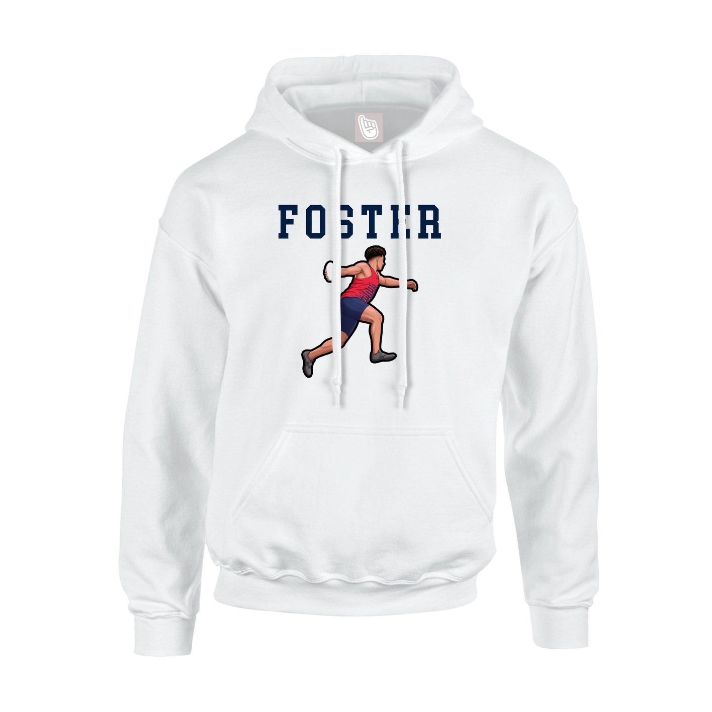Hoodie — Shirsey in White