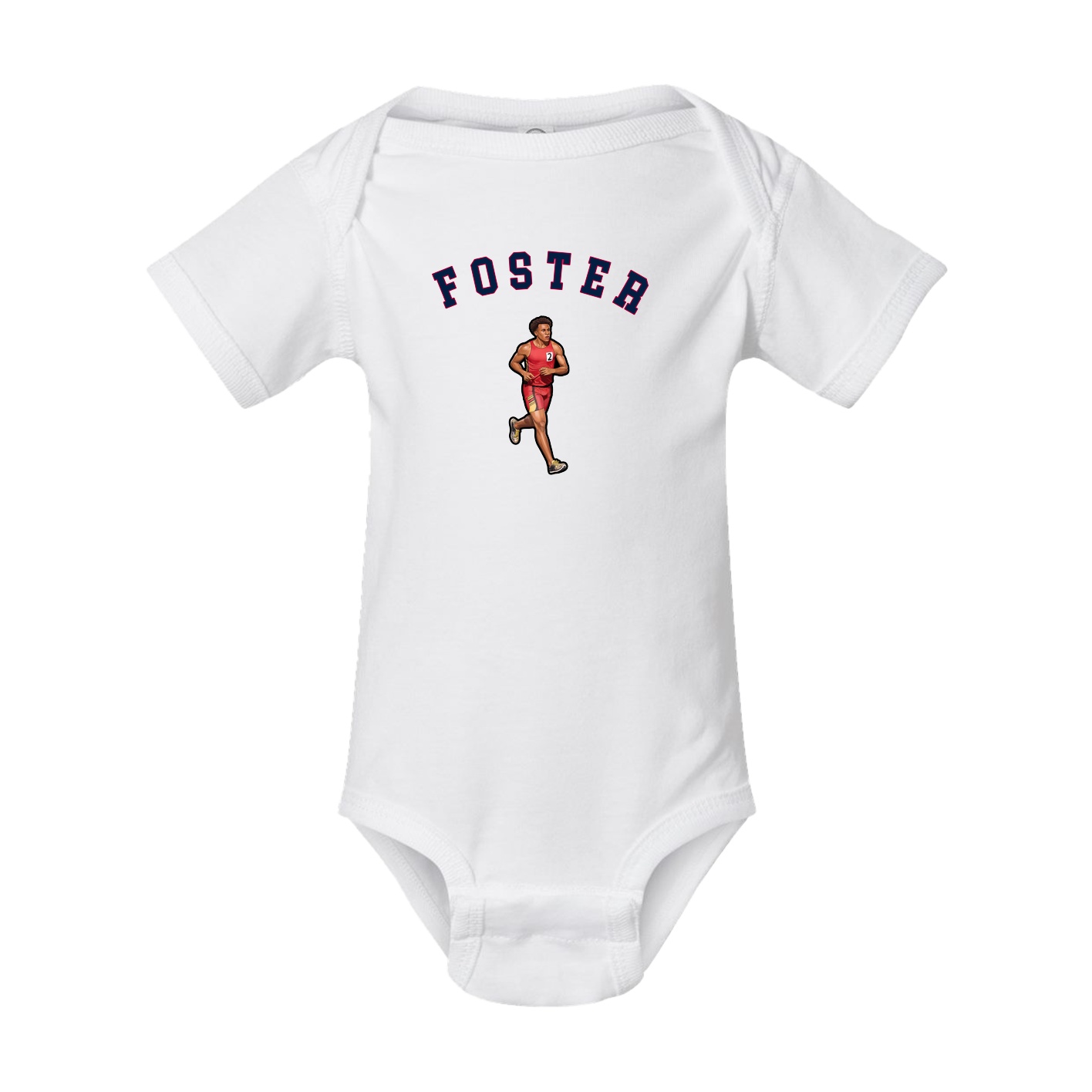 Baby Onesie — Shirsey Arch in White