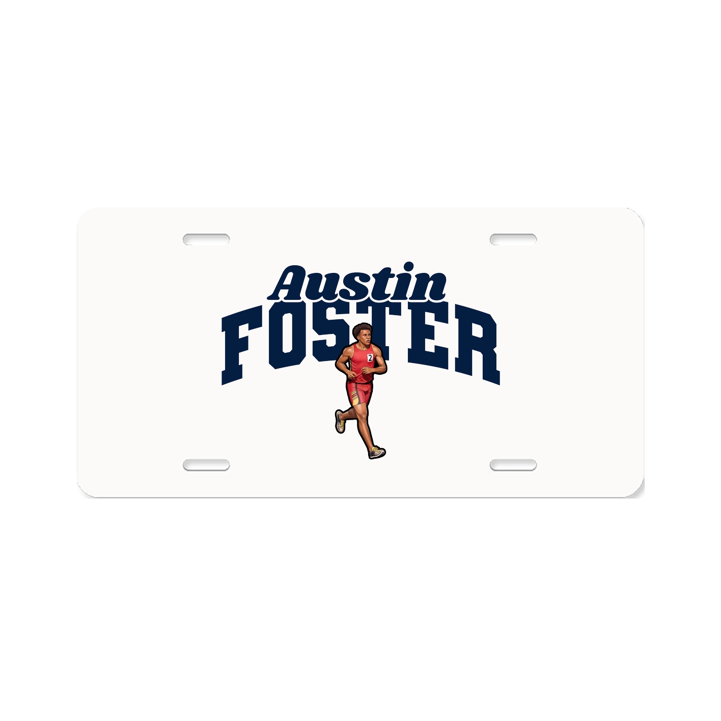 License Plate — Signature Arch in Classic