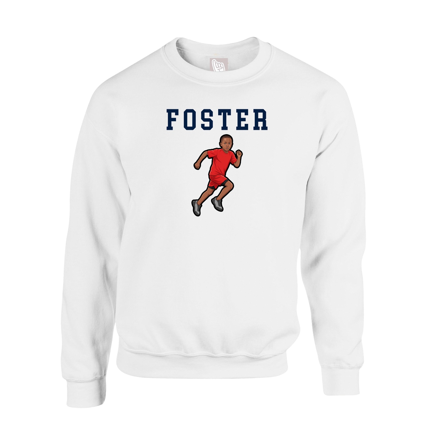 Fleece Crew — Shirsey in White