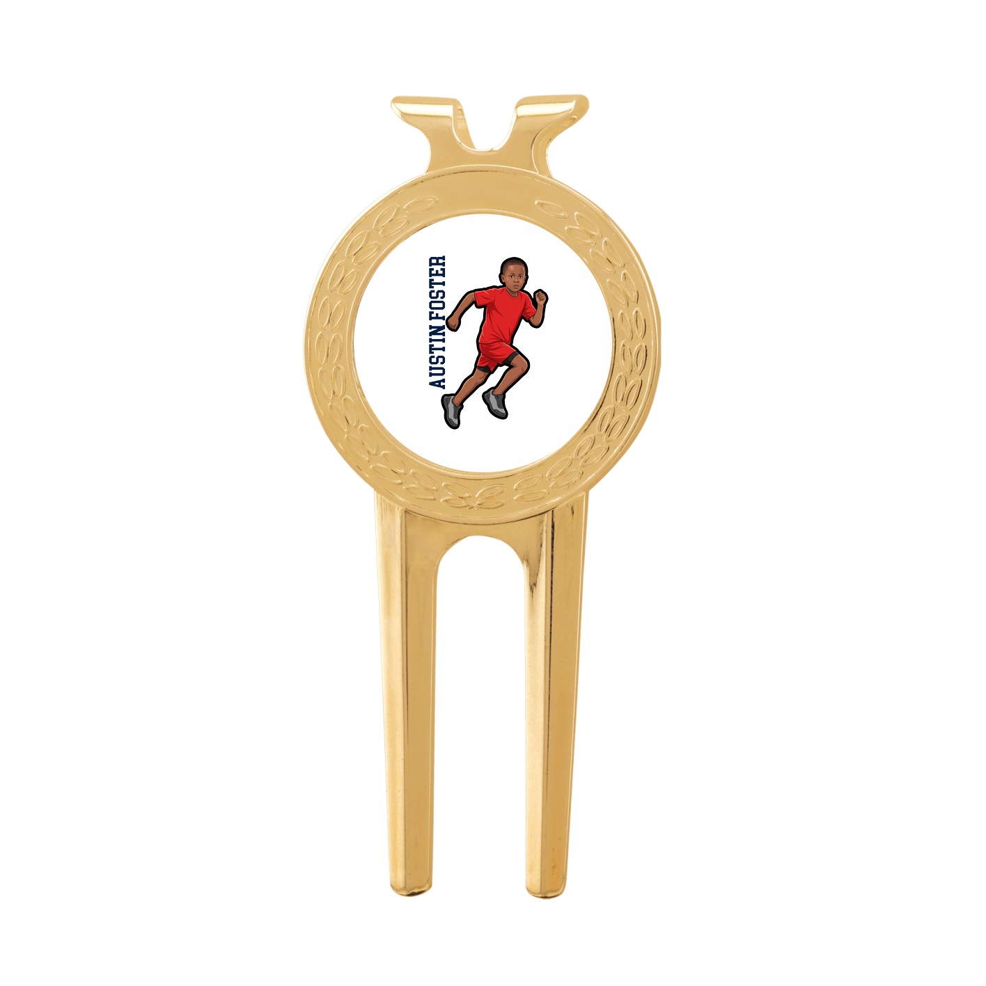 Divot Tool with Ball Marker — Name Vertical in Classic